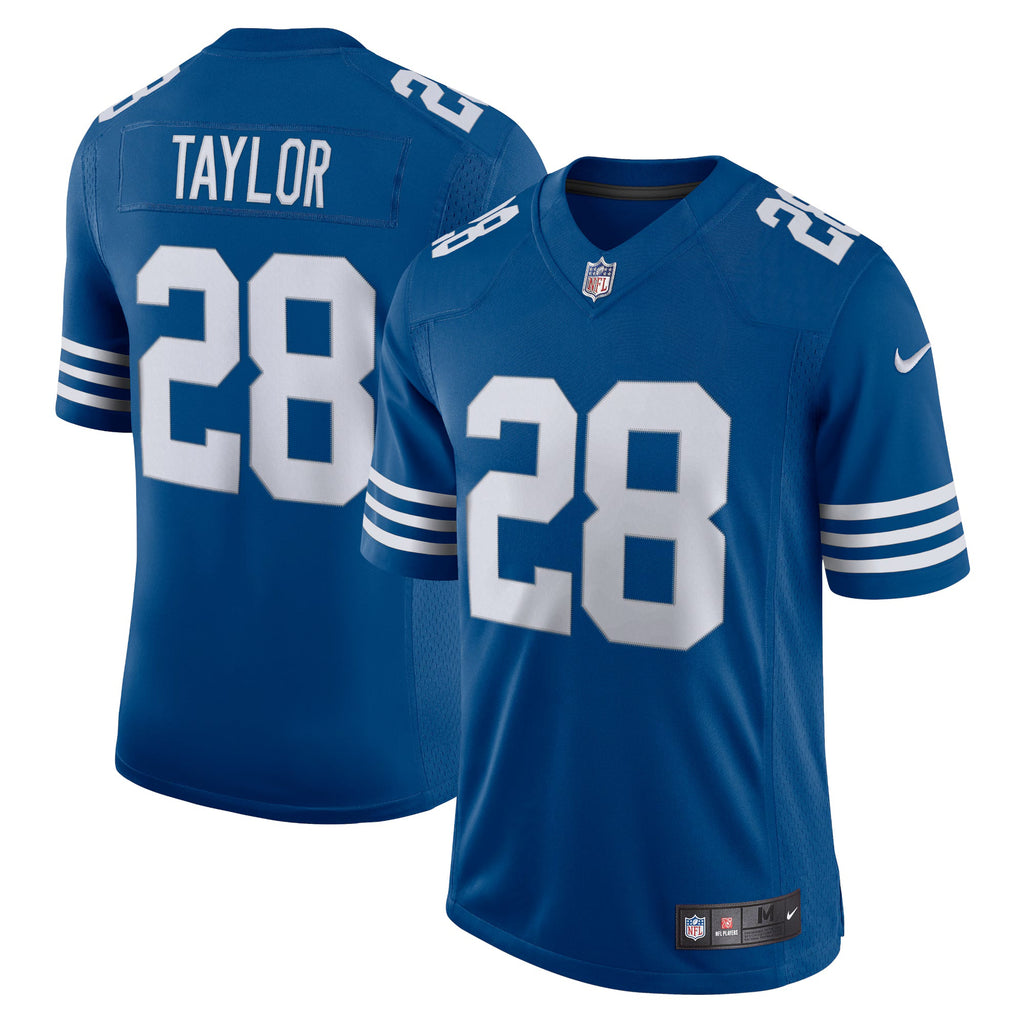 Indianapolis Colts Jonathan Taylor Royal Alternate Vapor Limited Jersey