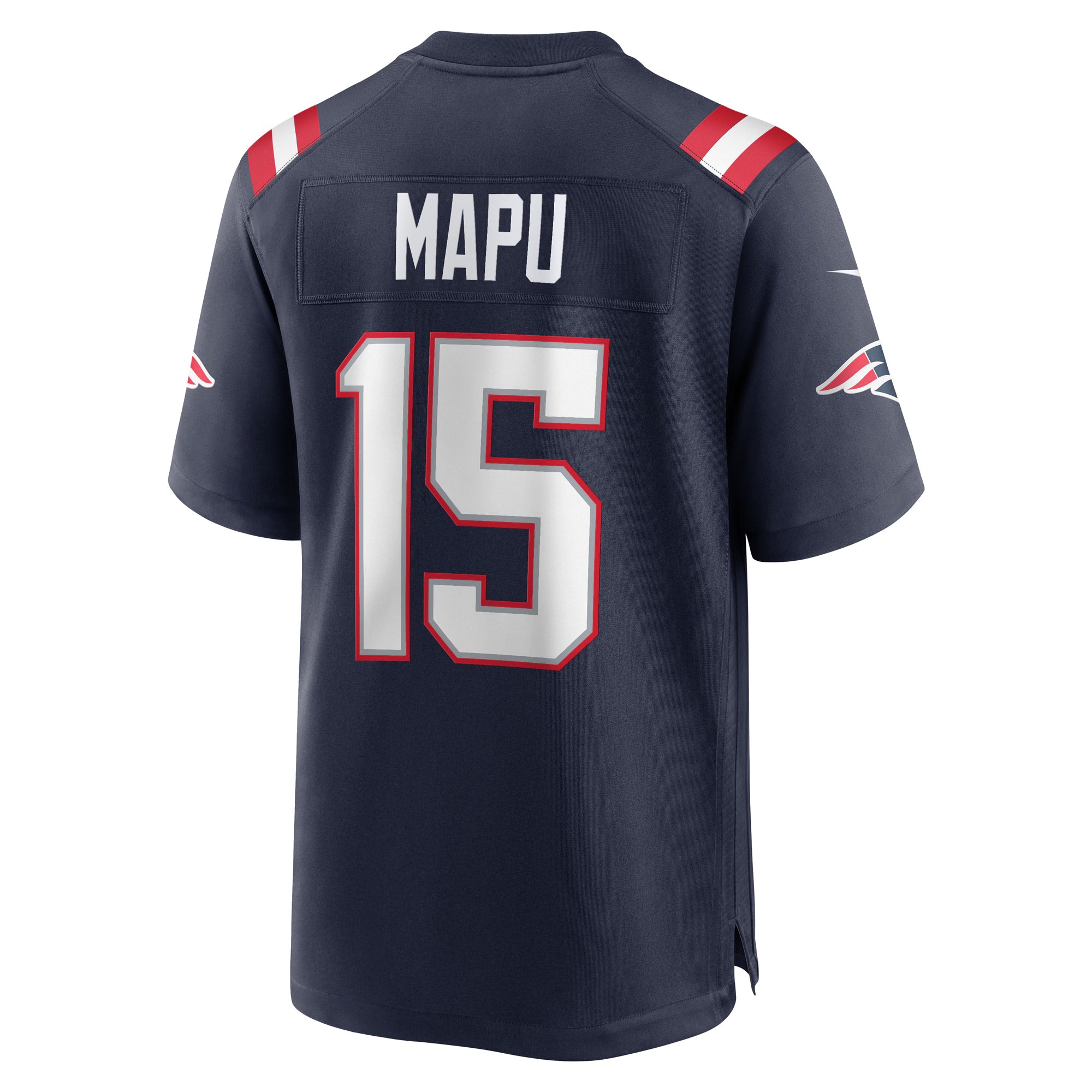 New England Patriots Marte Mapu Navy Game Jersey