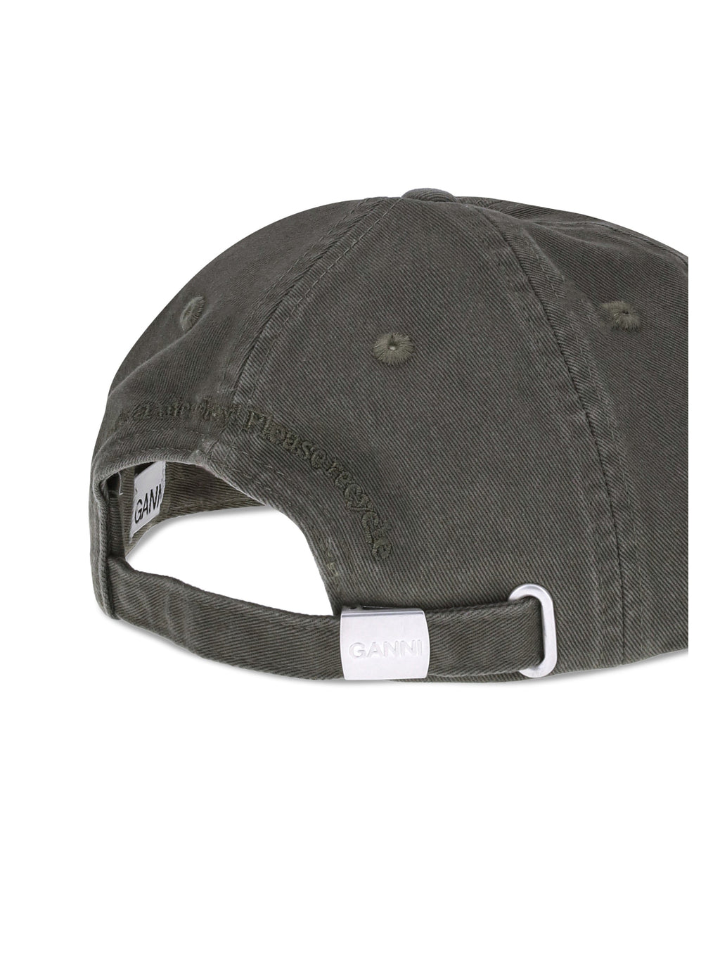Ganni Women Logo Baseball Cap