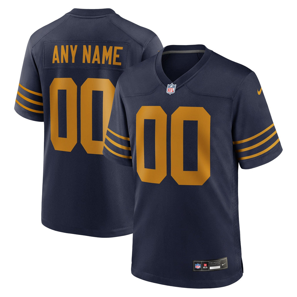 Green Bay Packers Navy The 1923 Classic Game Custom Jersey