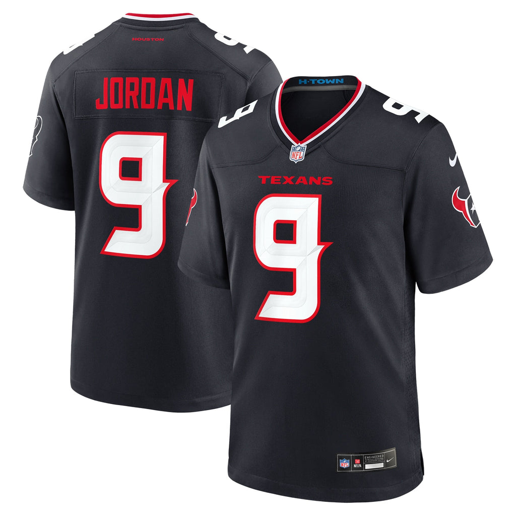 Houston Texans Brevin Jordan Navy Team Game Jersey