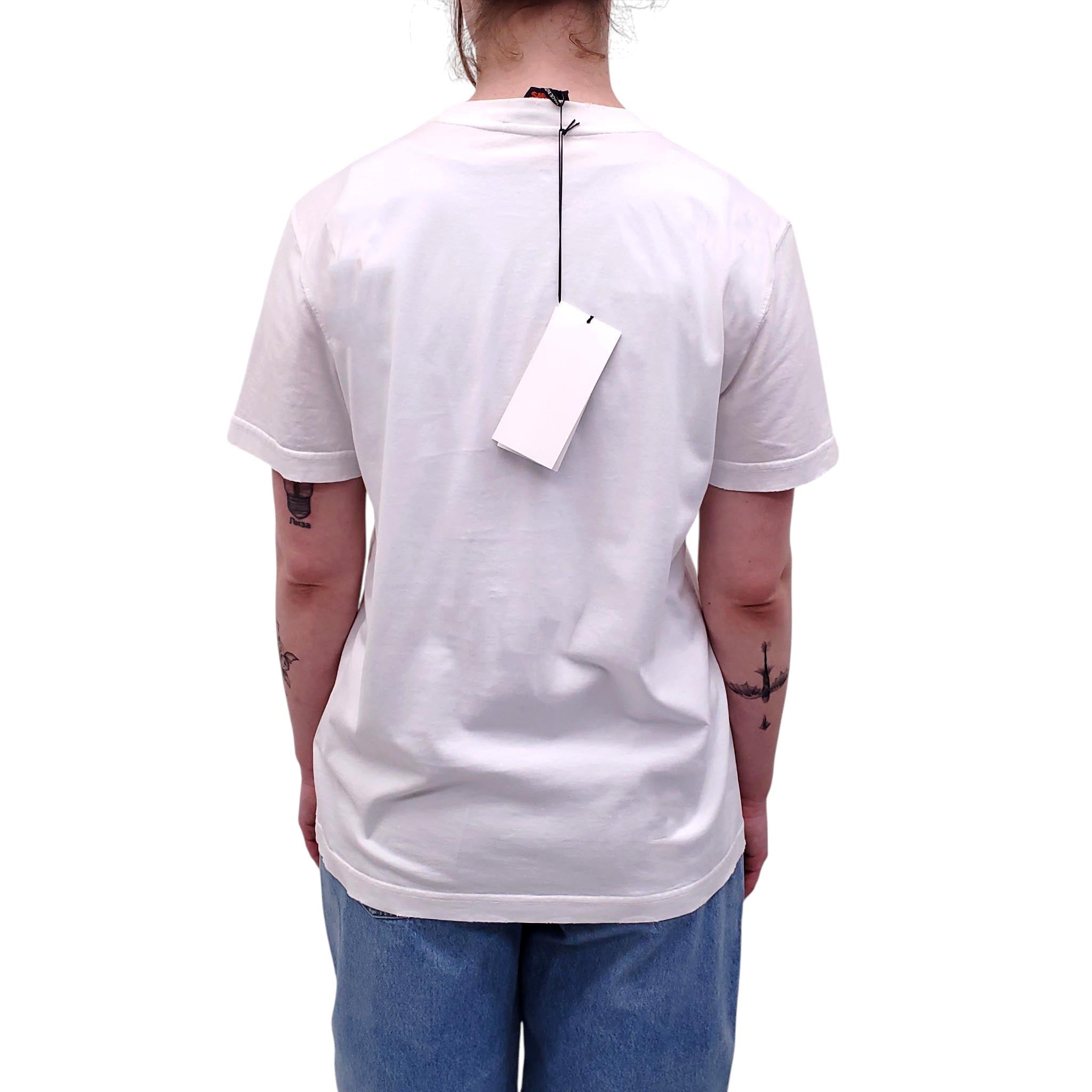 CALVIN KLEIN JAWS GRAPHIC T-SHIRT - SIZE XS