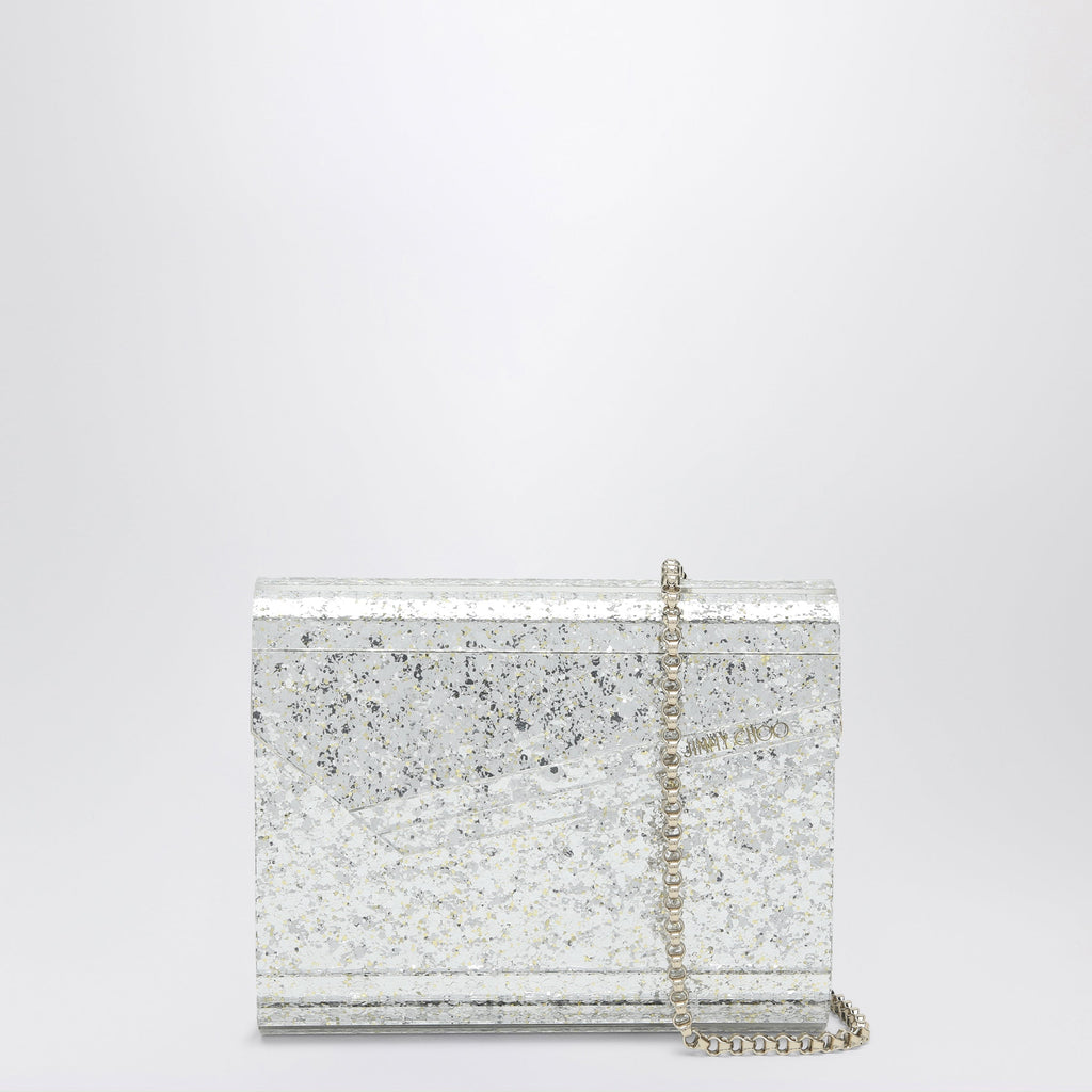 Jimmy Choo Champagne-Coloured Candy Clutch Women