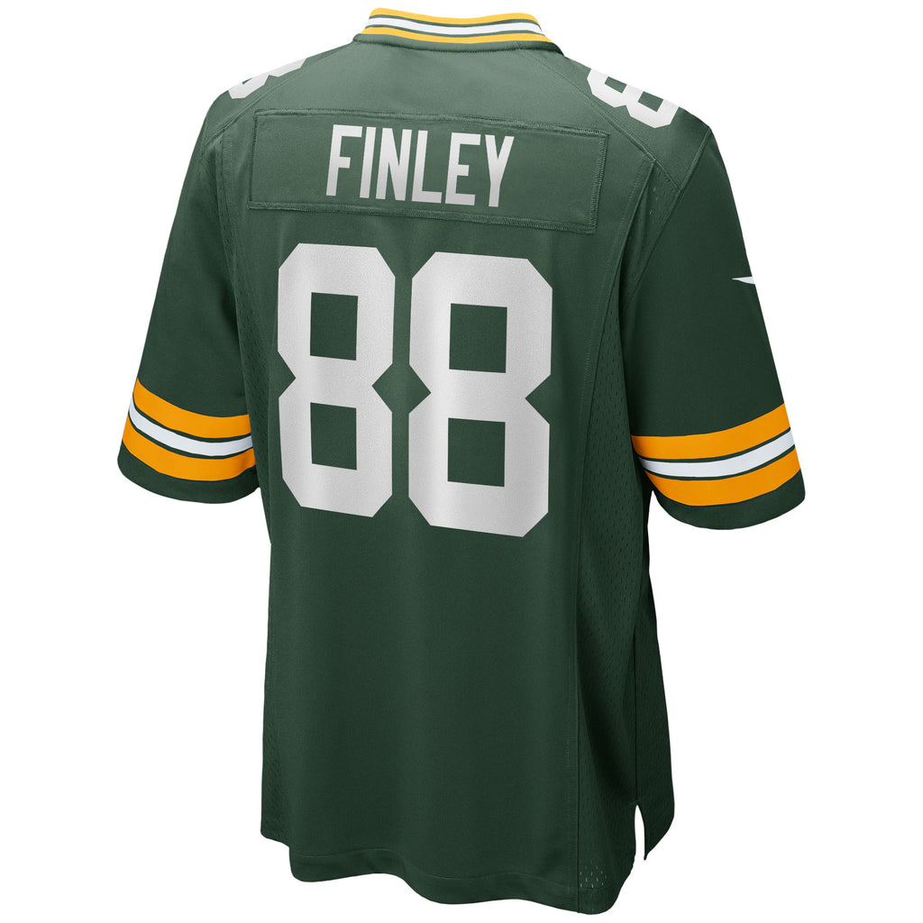 Green Bay Packers Jermichael Finley Green Game Retired Player Jersey