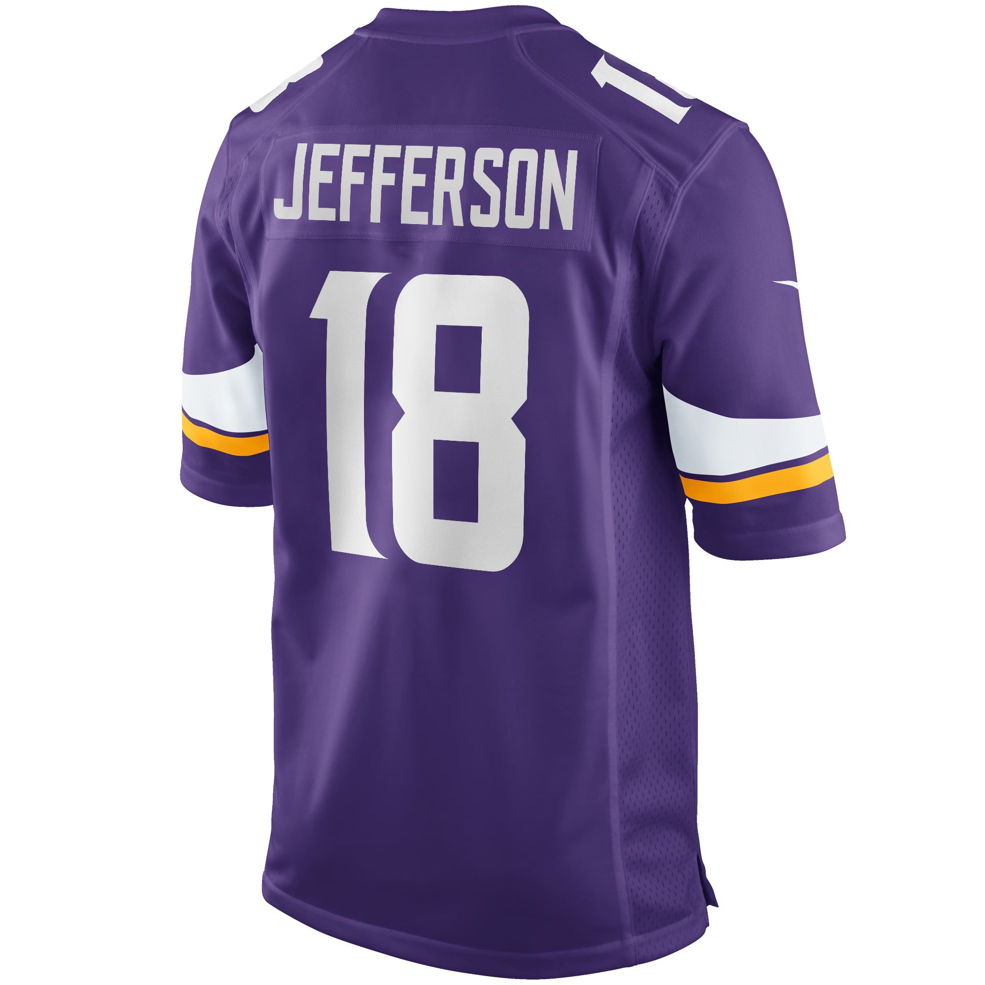 Minnesota Vikings Justin Jefferson Purple Player Game Jersey