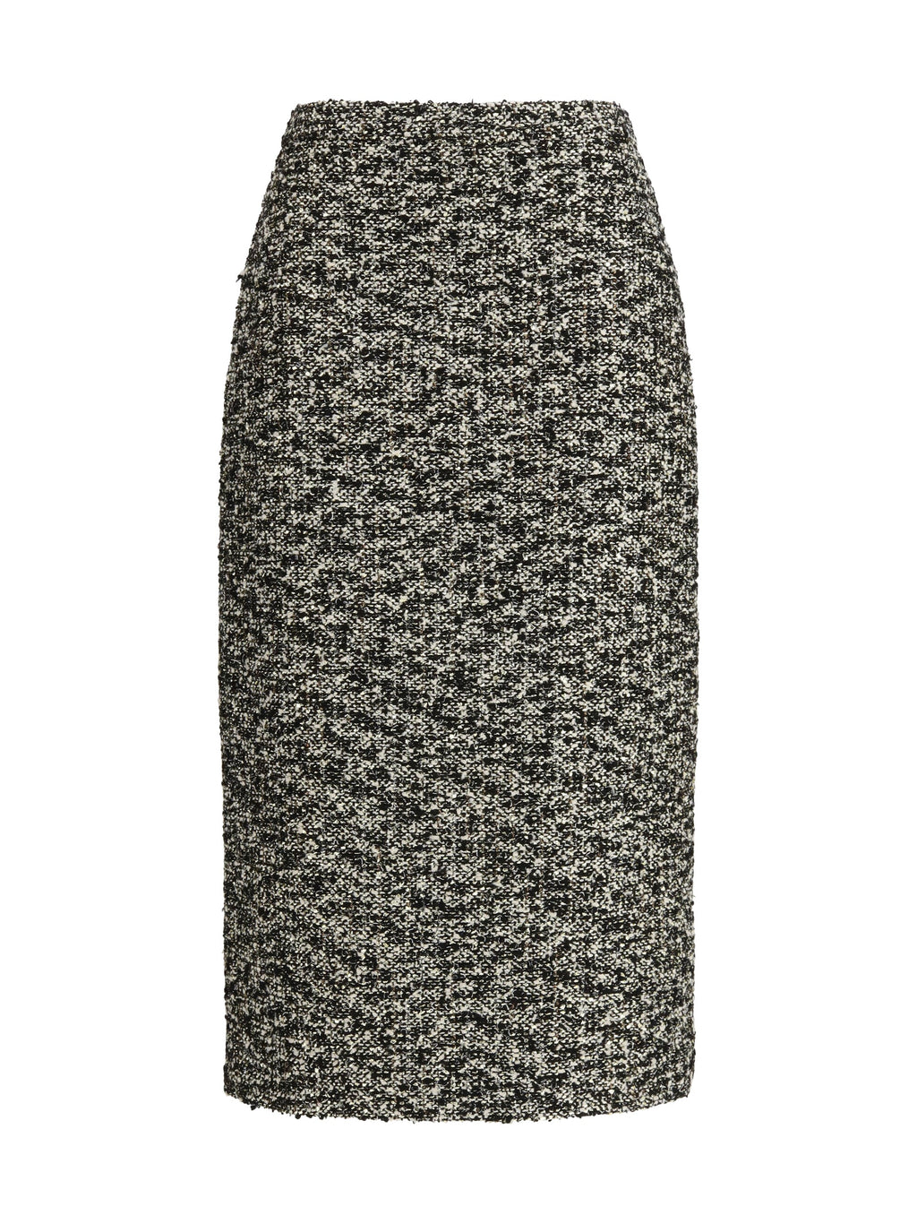 Gucci Women Midi Skirt In Laminated Bouclé Fabric