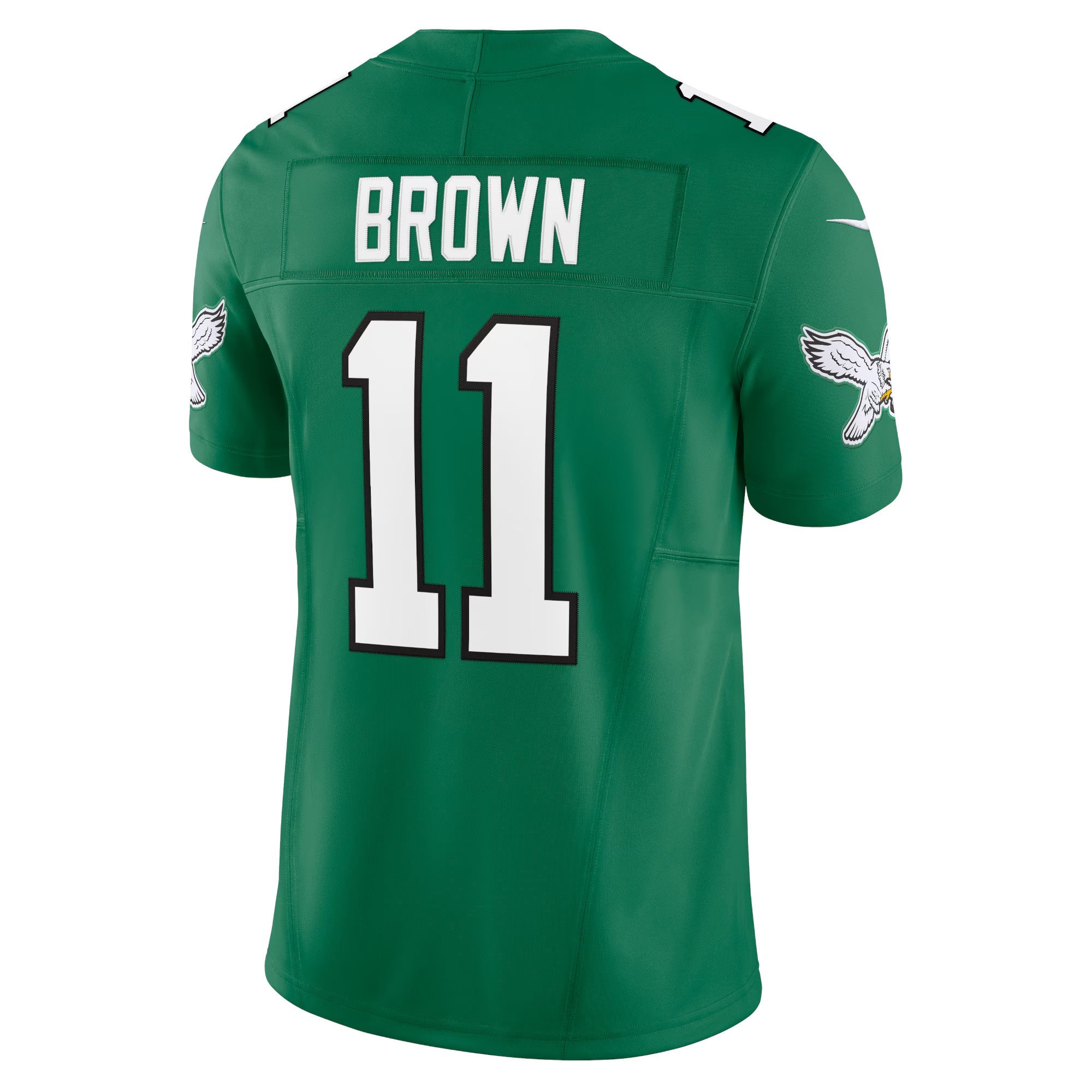 Philadelphia Eagles A.J. Brown Kelly Green Vapor F.U.S.E. Limited Jersey