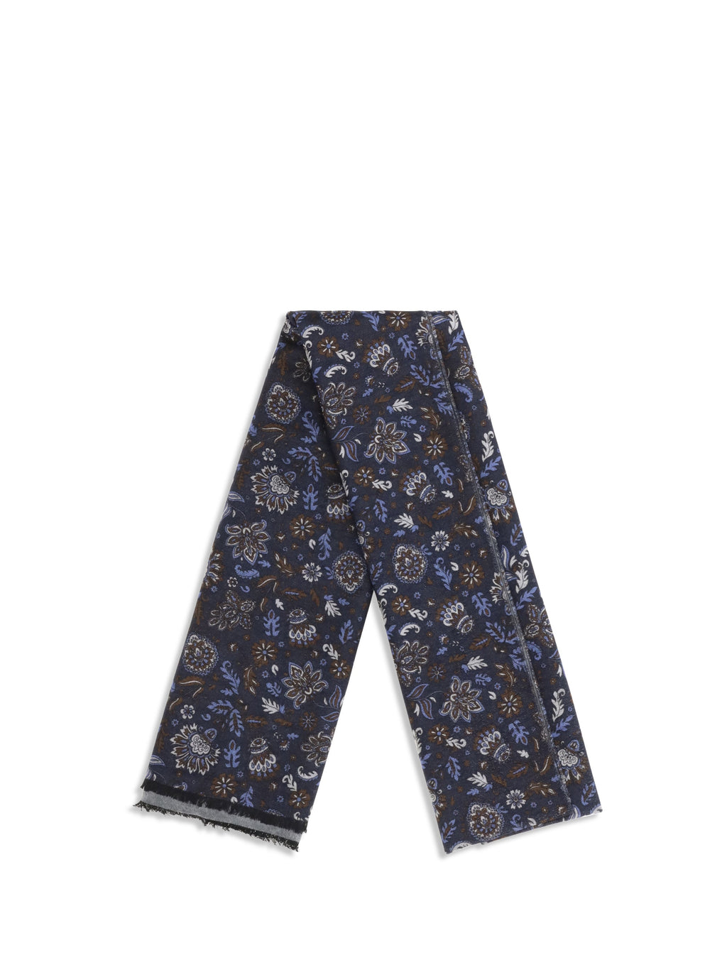 Kiton Men Paisley Patterned Scarf