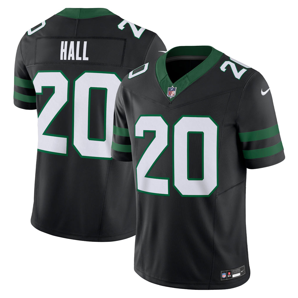 New York Jets Breece Hall Legacy Black Alternate Vapor F.U.S.E. Limited Jersey