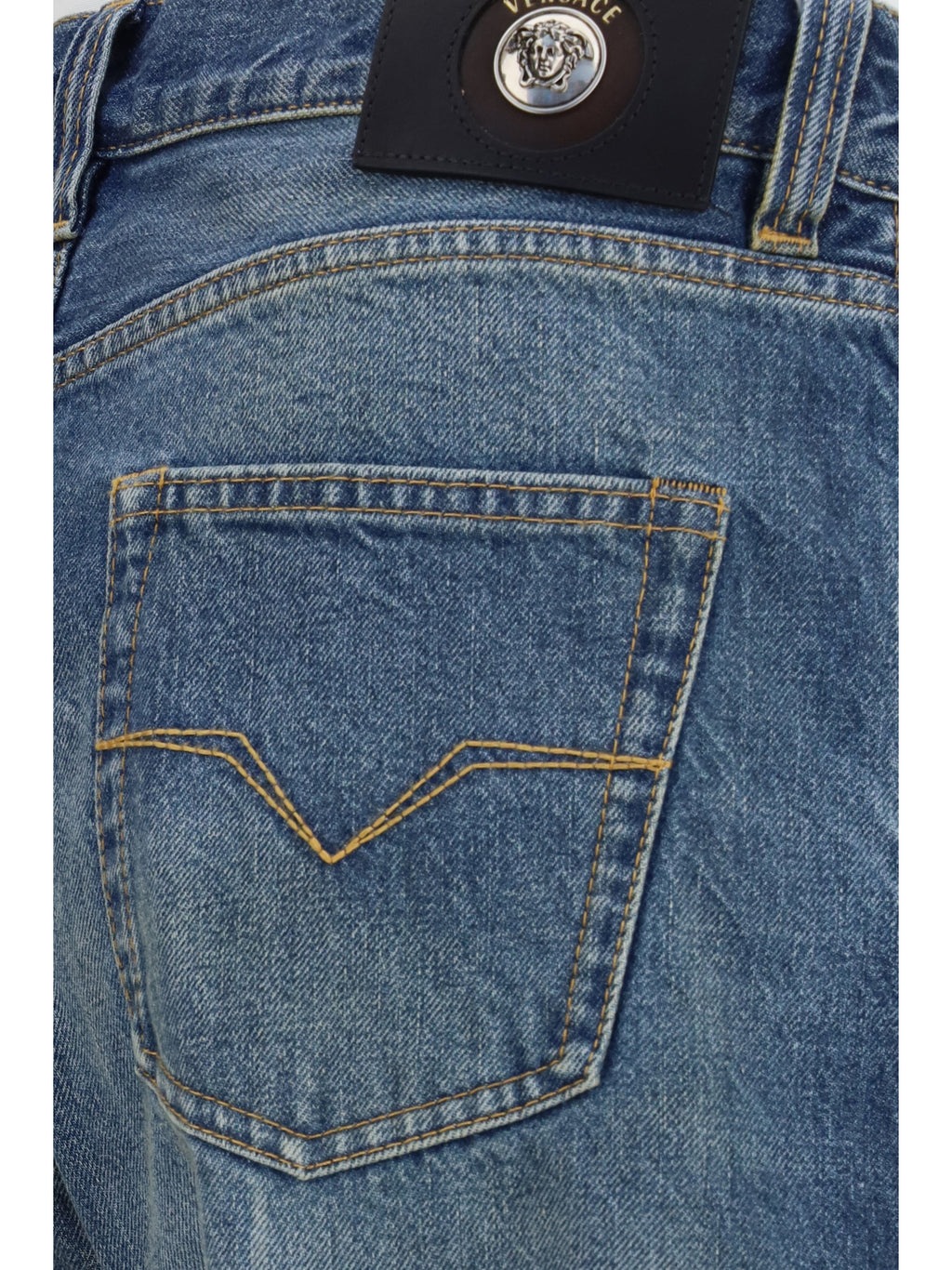 Versace Men Straight-Leg Denim Jeans