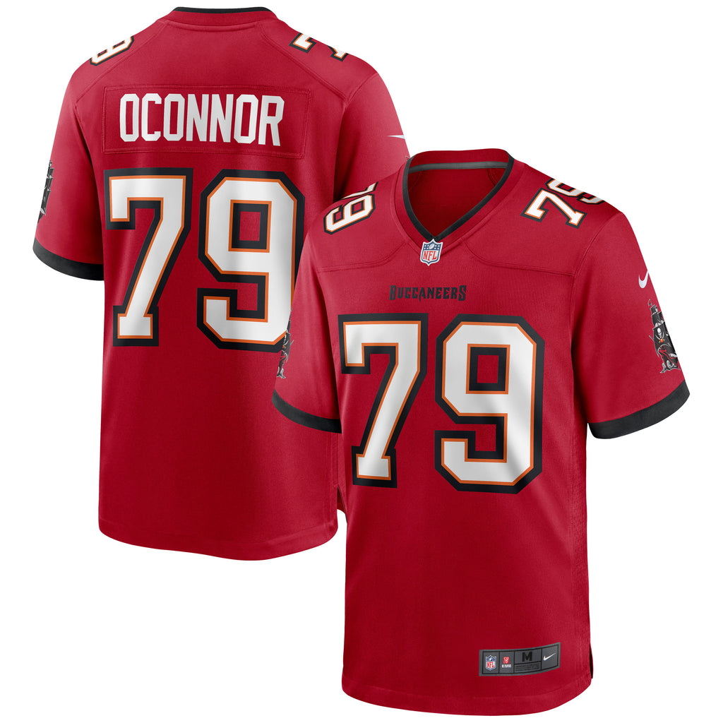 Tampa Bay Buccaneers Patrick O'Connor Red Game Jersey