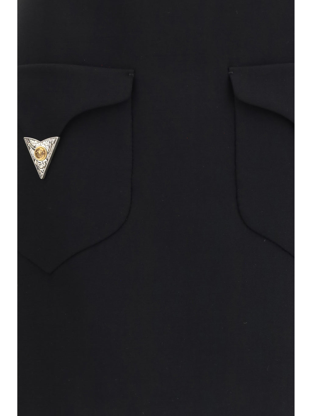 Versace Women Wool Mini Skirt