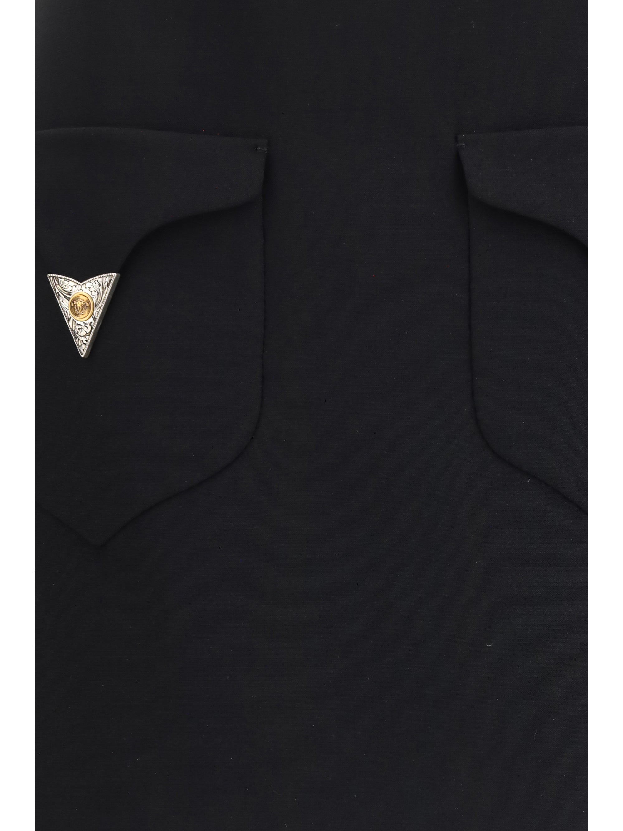 Versace Women Wool Mini Skirt