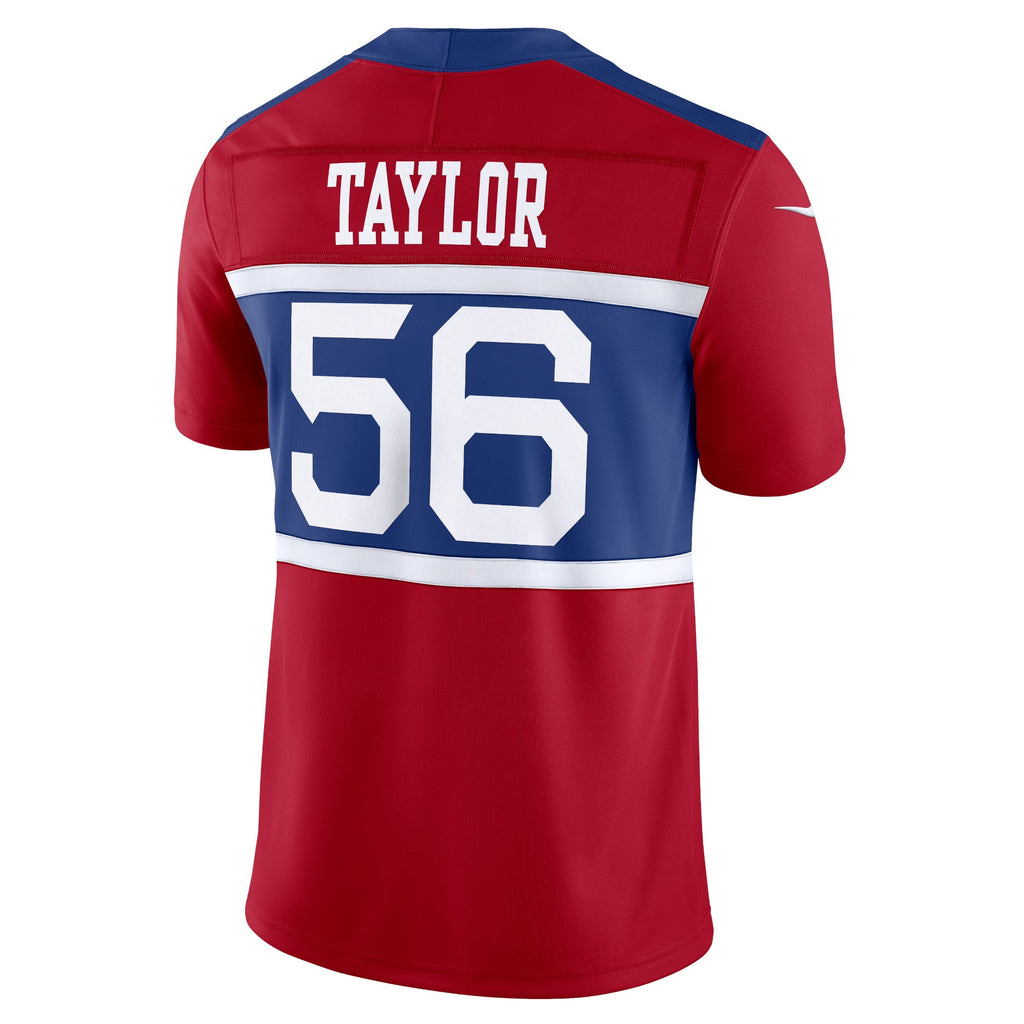 New York Giants Lawrence Taylor Century Red Alternate Vapor F.U.S.E. Retired Player Limited Jersey