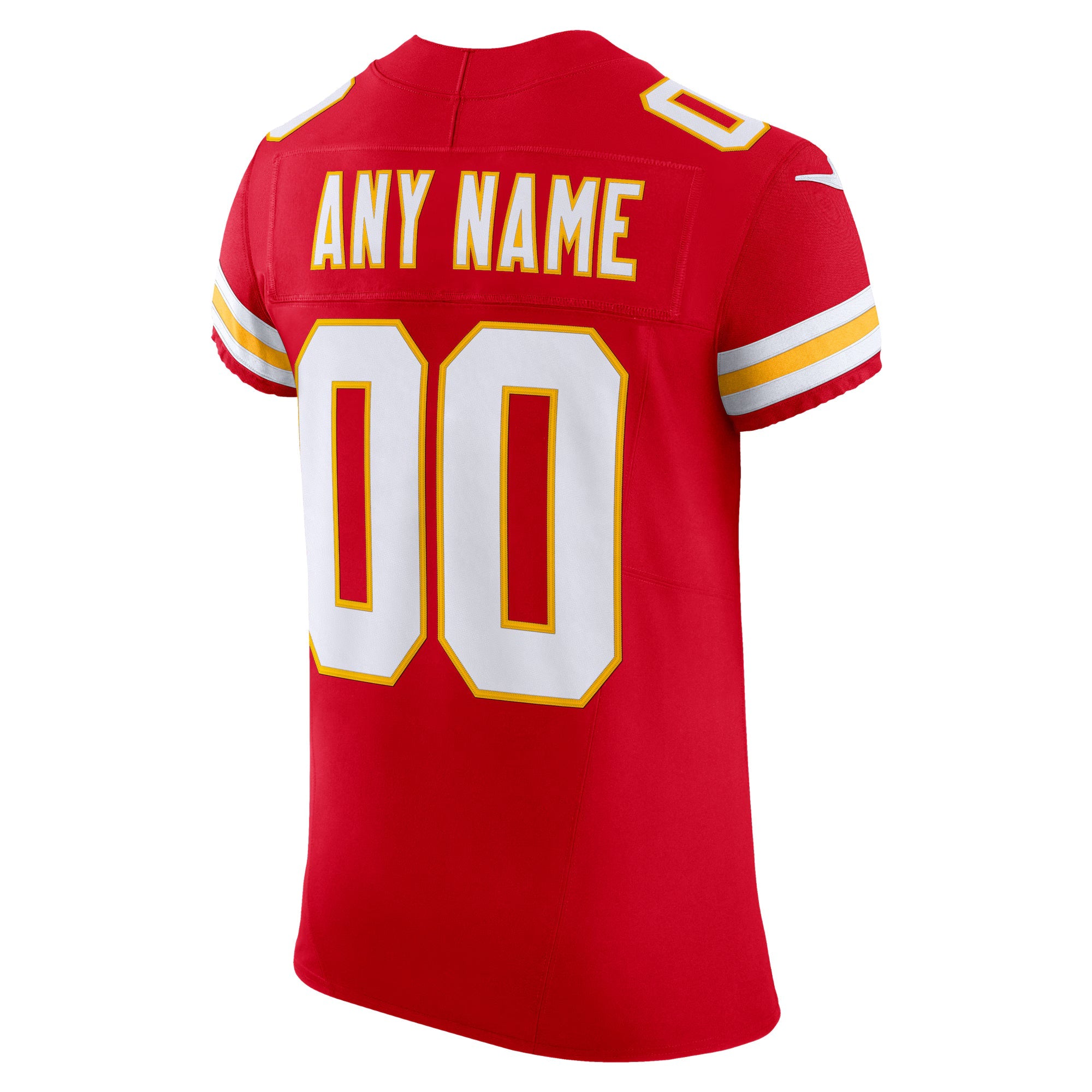 Kansas City Chiefs Red Vapor F.U.S.E. Elite Custom Jersey
