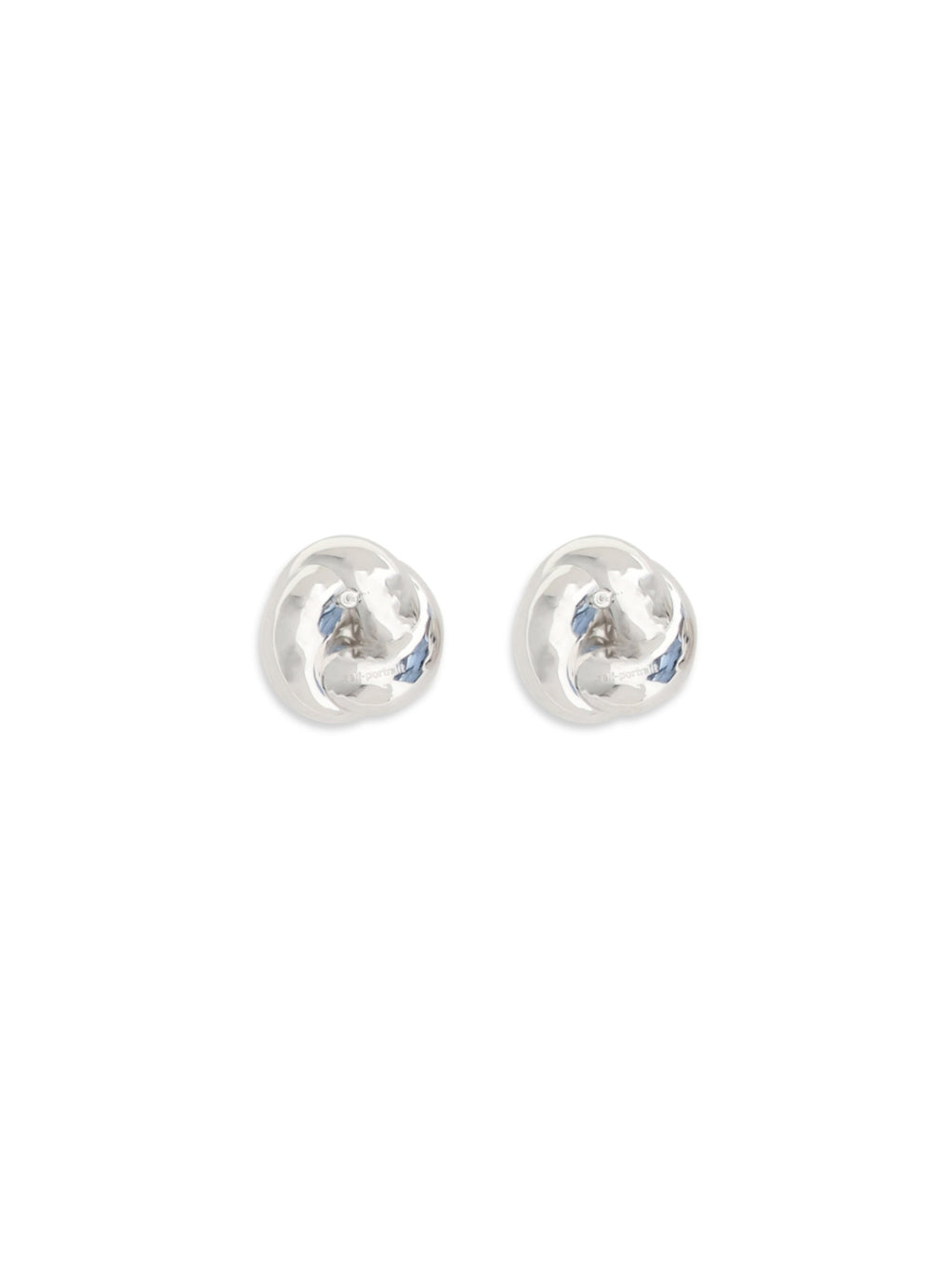 Self-Portrait Women Silver Knot Earrings