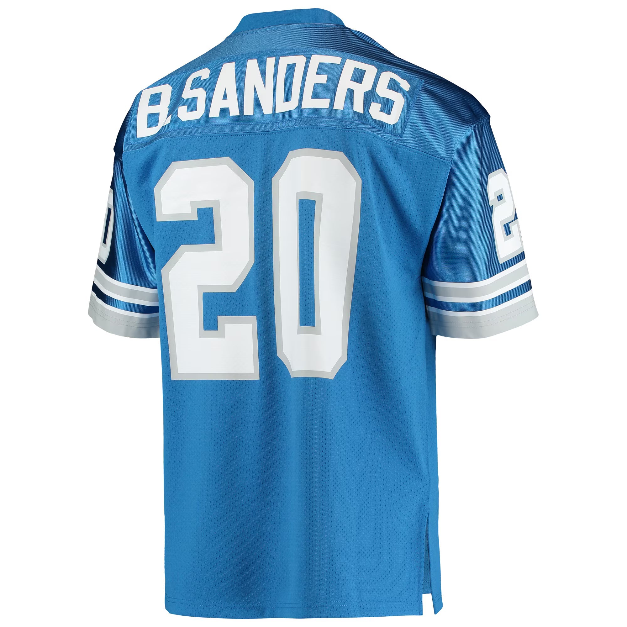 Detroit Lions 1991 Barry Sanders Mitchell & Ness Blue Authentic Throwback Retired Player Jersey