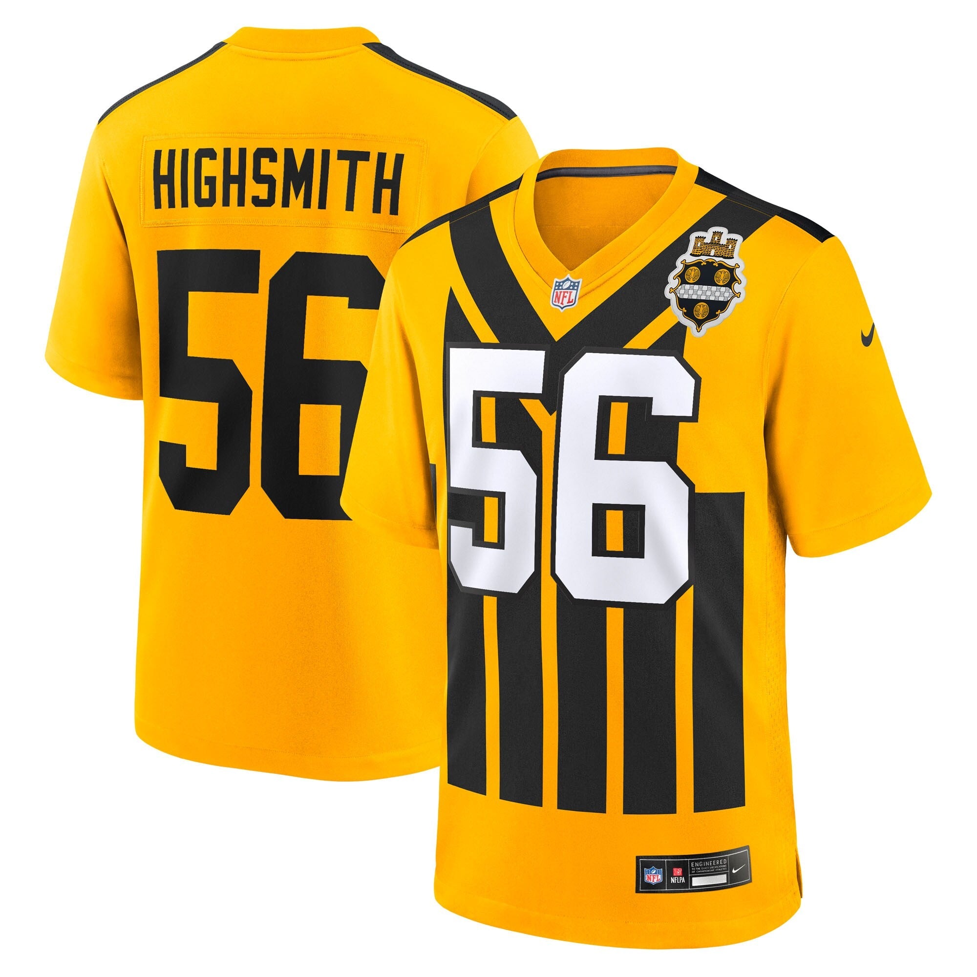 Pittsburgh Steelers Alex Highsmith Gold Alternate Game Jersey
