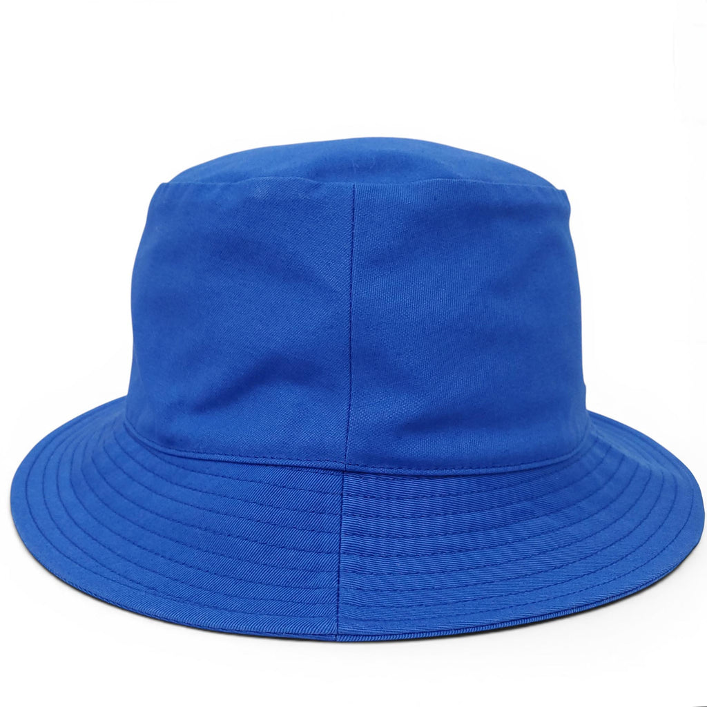 CELINE BLUE WOOL LOGO HAT- SIZE M