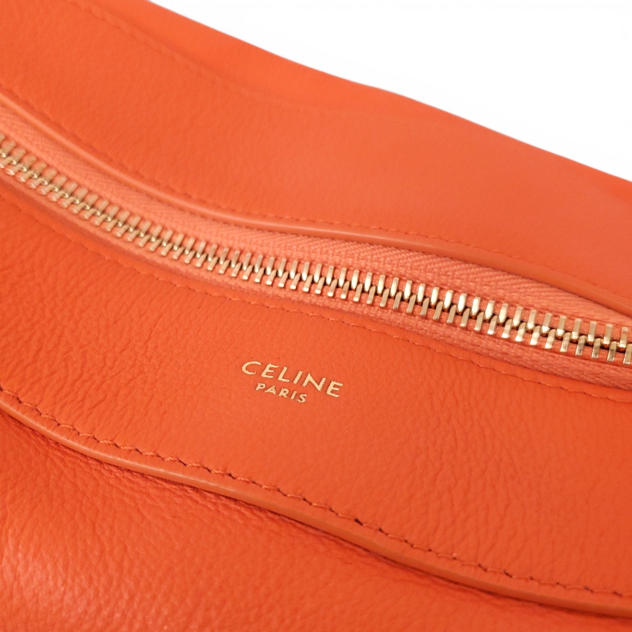 CELINE ORANGE MEDIUM ROMY BAG