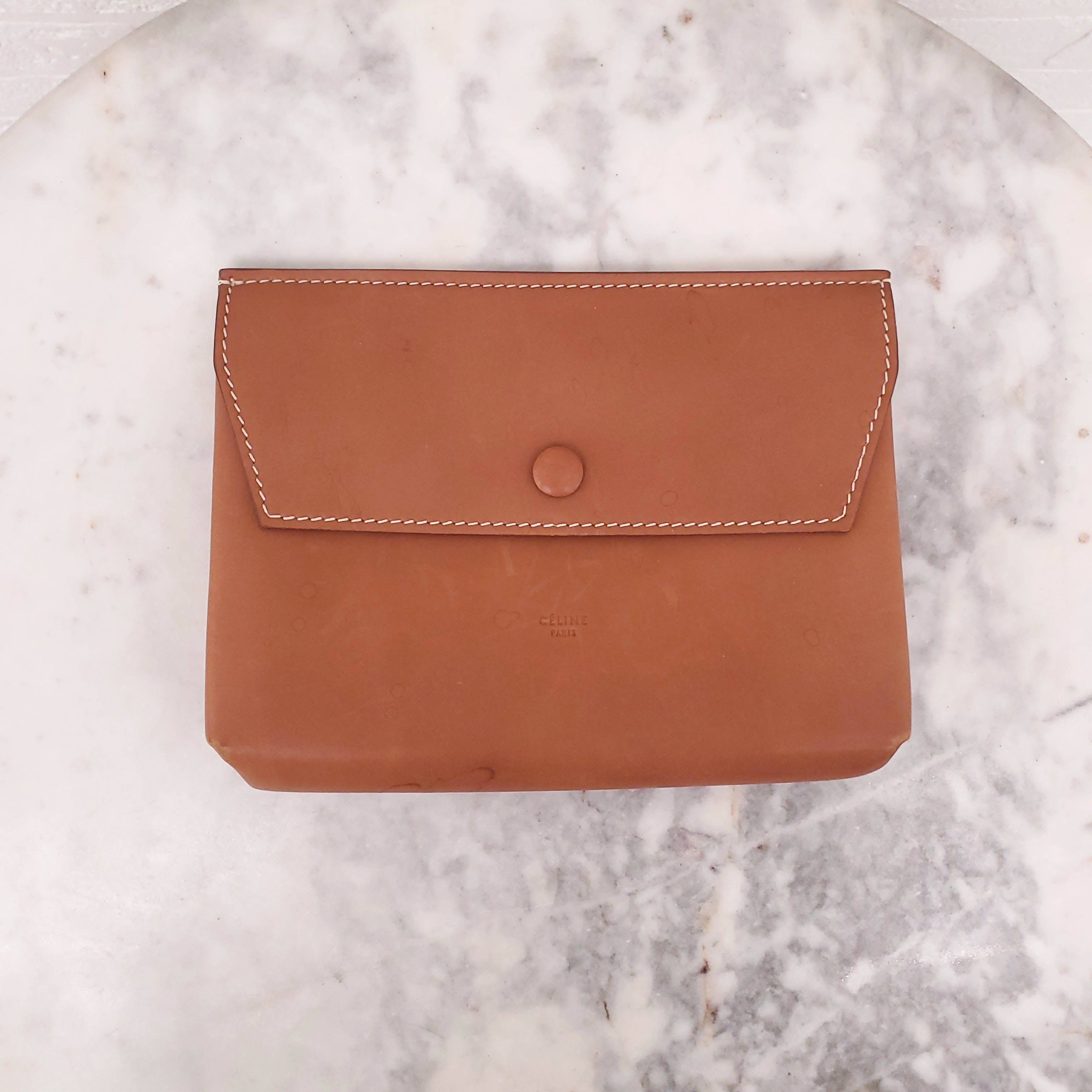 CELINE TAN KNOT TOTE