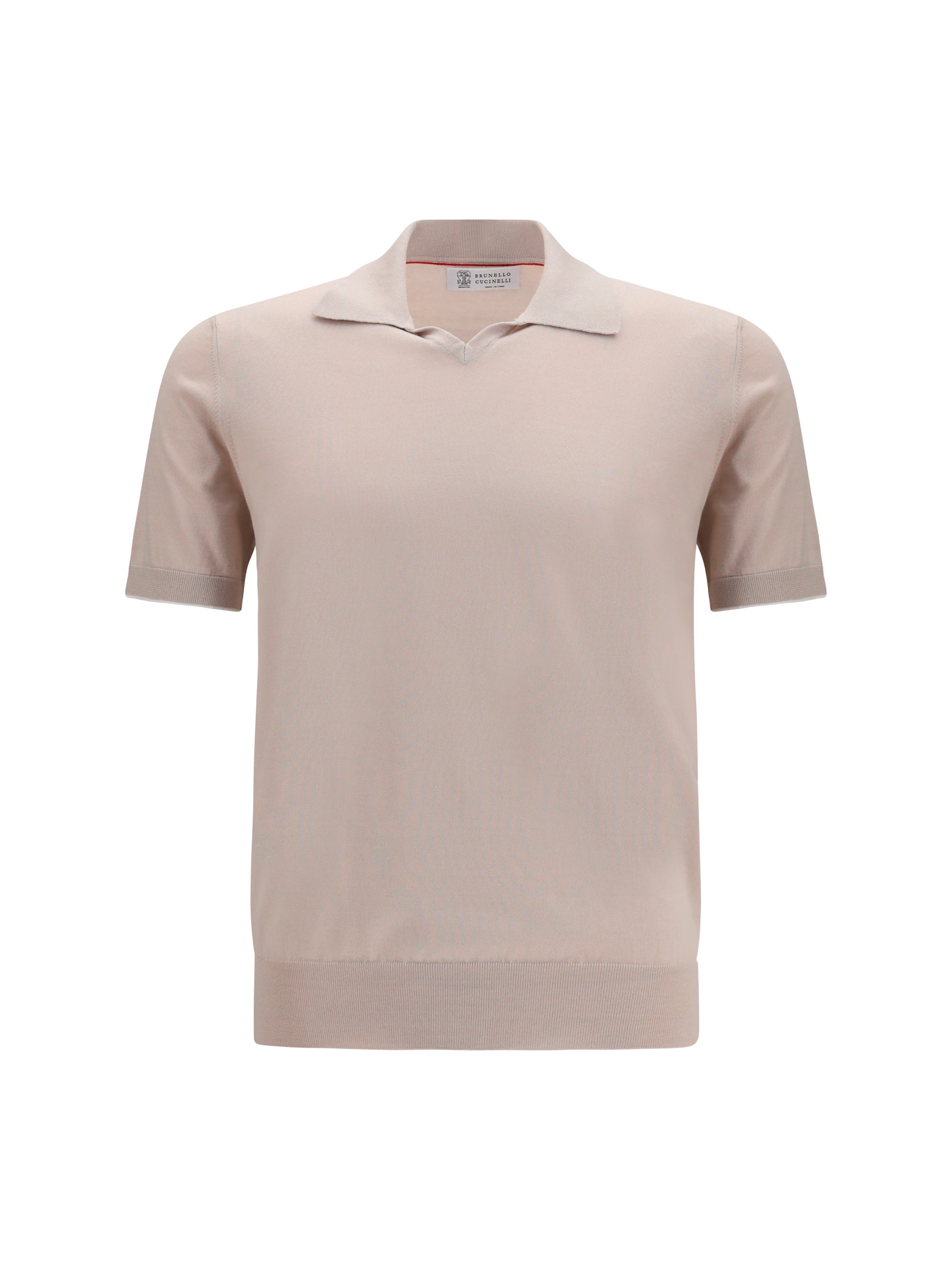 Brunello Cucinelli Men Cotton Polo Shirt