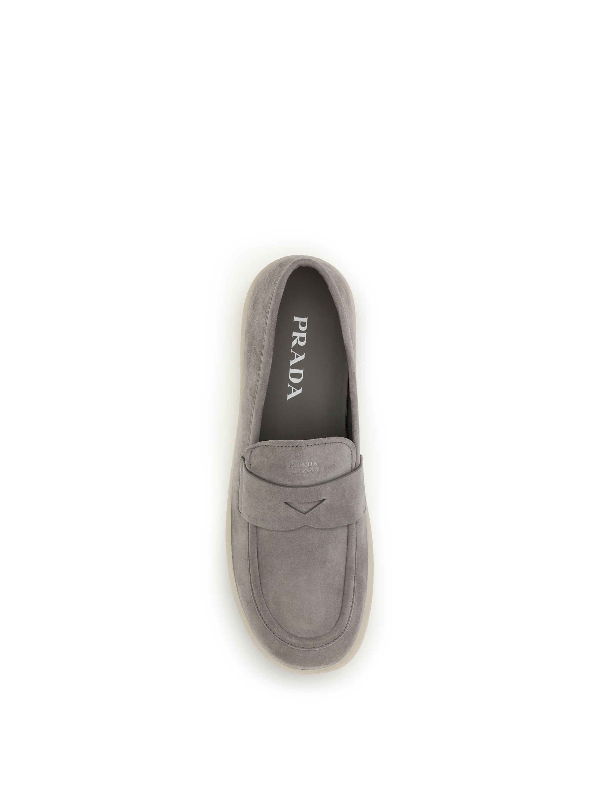 Prada Men Suede Loafers