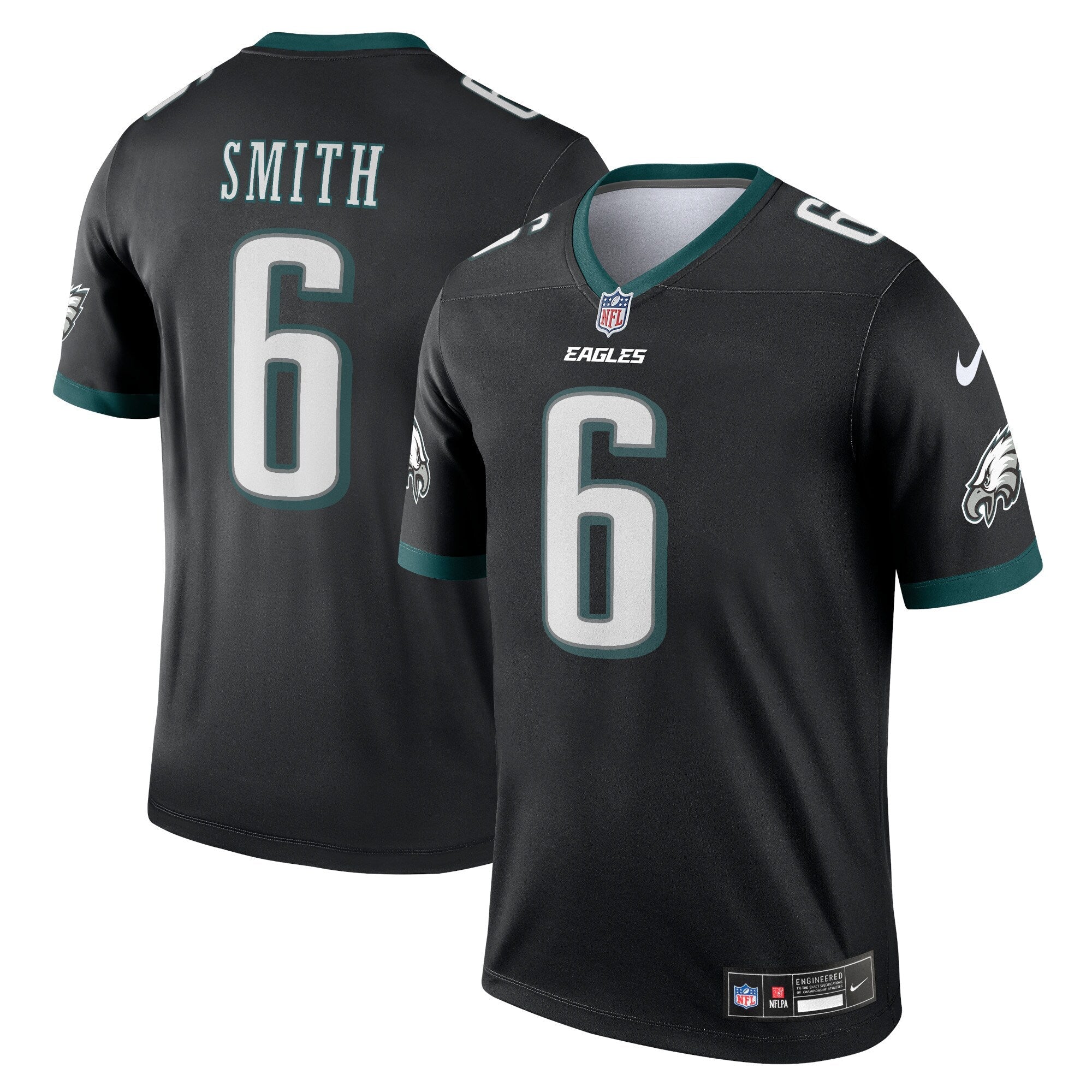 Philadelphia Eagles DeVonta Smith Black Legend Player Performance Top