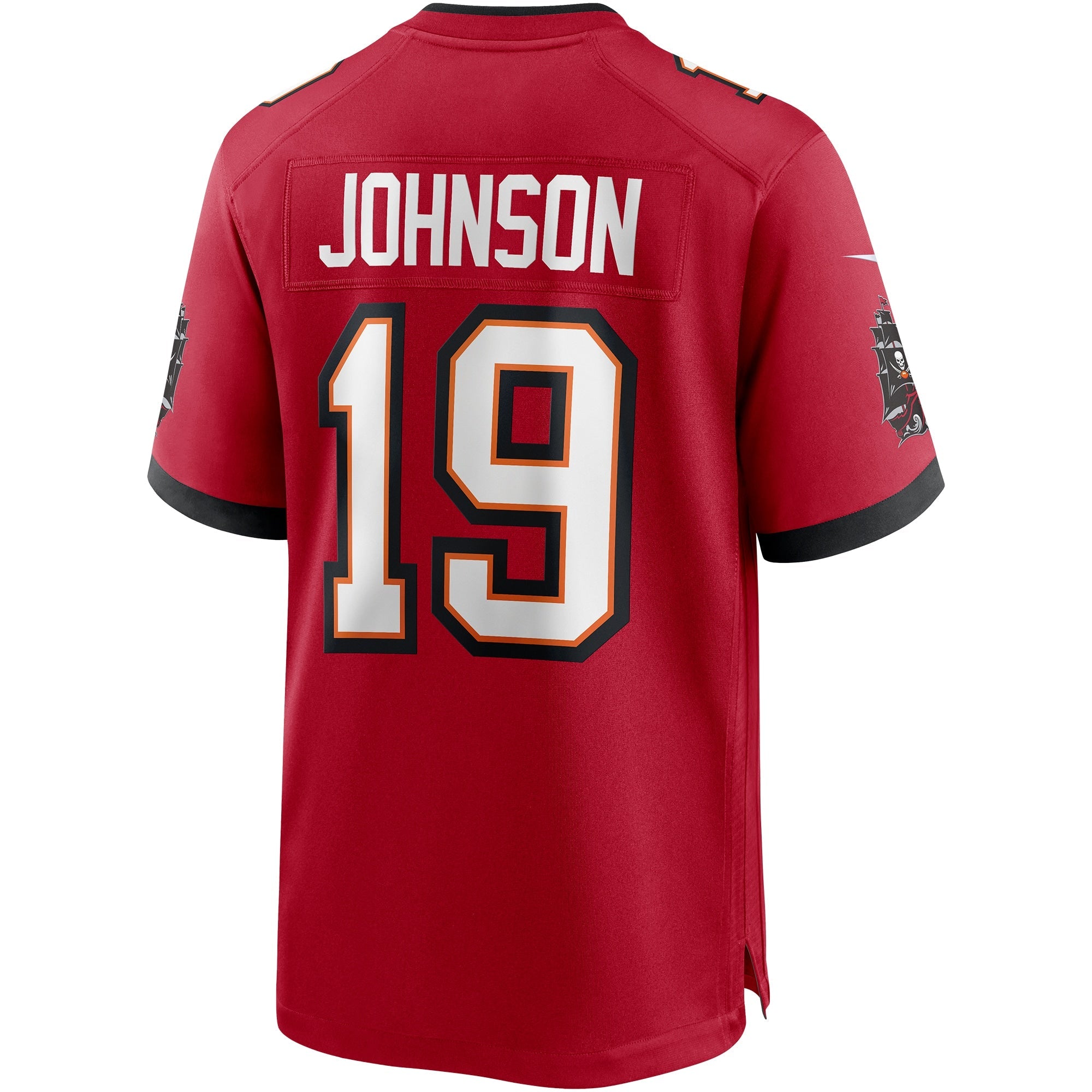 Tampa Bay Buccaneers Keyshawn Johnson Red Game Retired Player Jersey