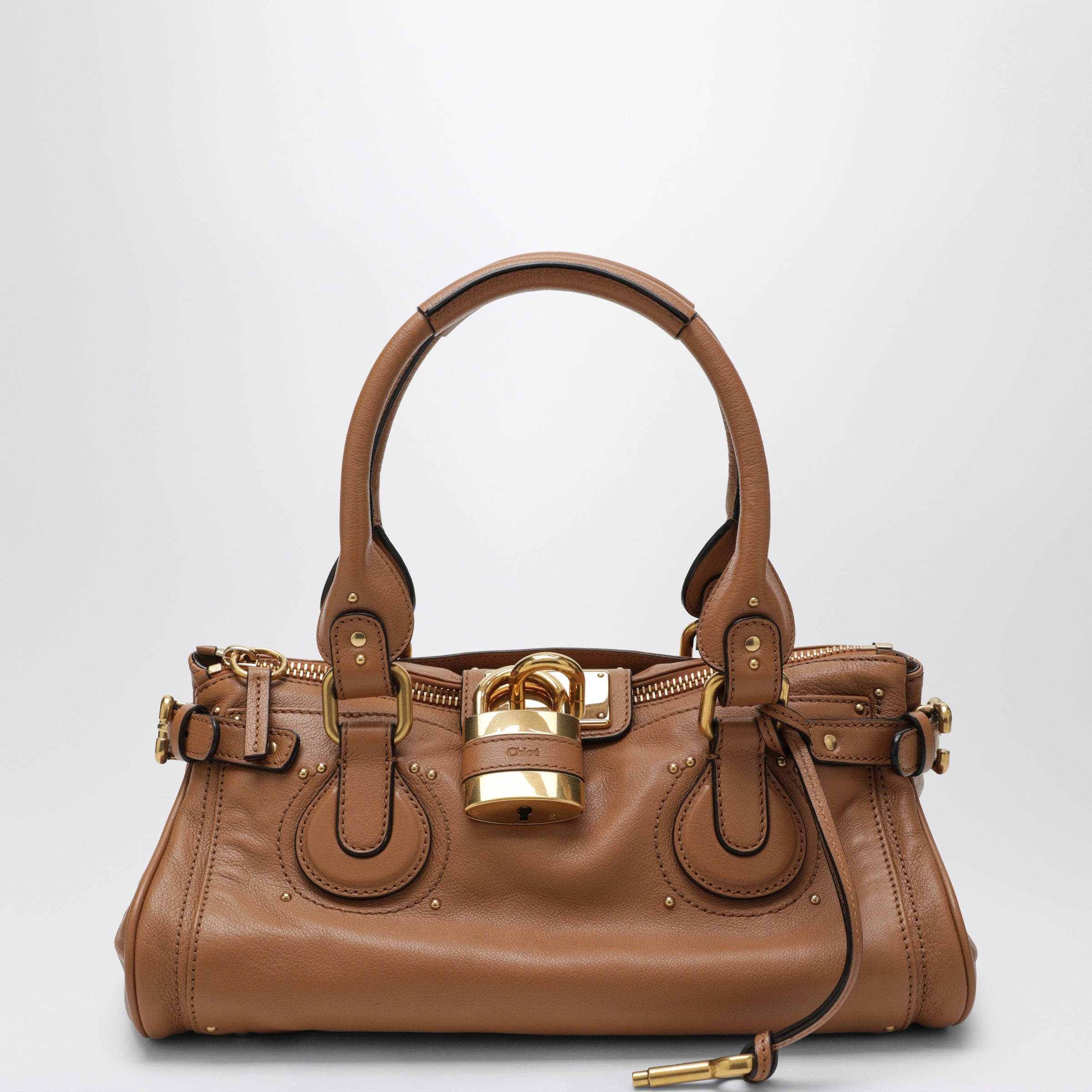 Chloe Paddington Bag In Light Brown Women