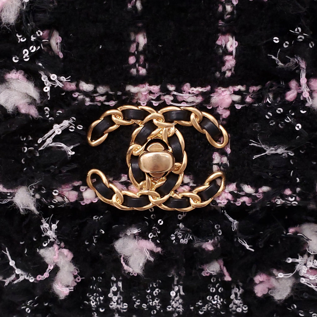 CHANEL 19 TWEED FLAP BAG