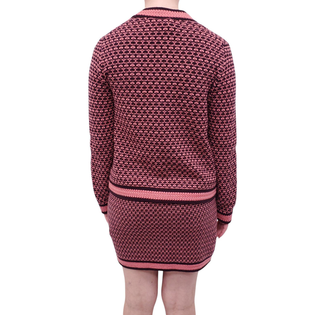 CHANEL 2023 CARDIGAN WITH CC LOGO BUTTONS - SIZE 36