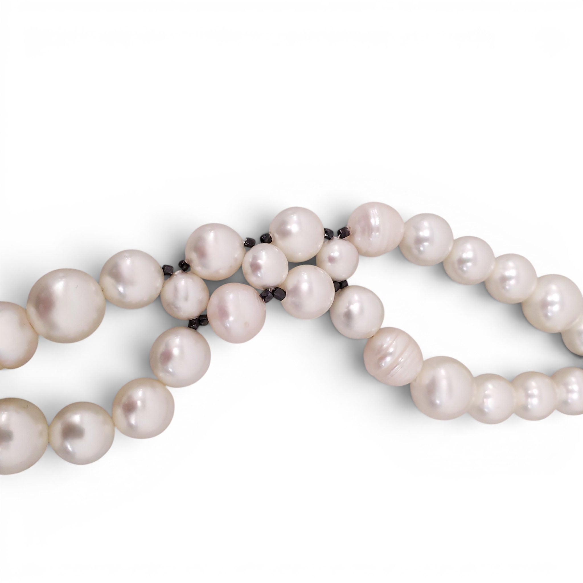 CHANEL FAUX PEARL CRYSTAL BELT
