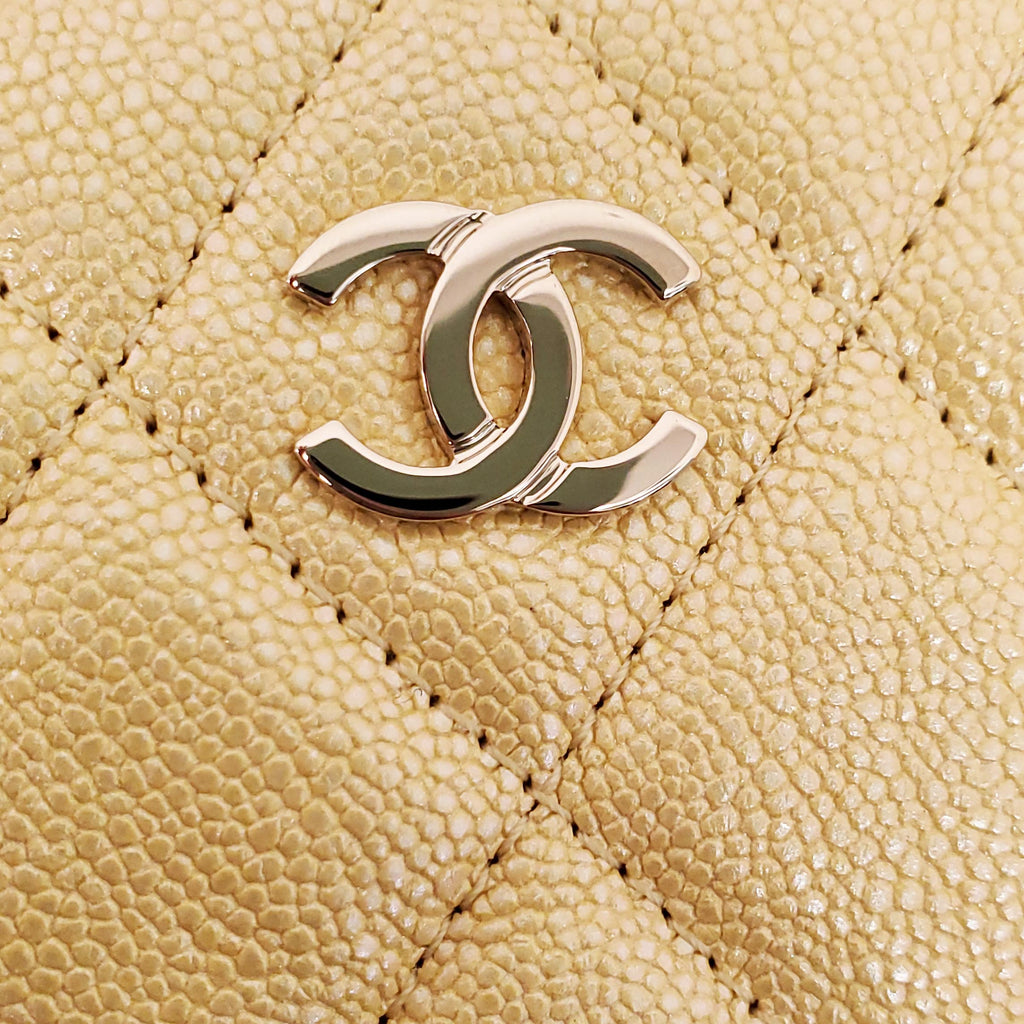 CHANEL YELLOW COIN PURSE