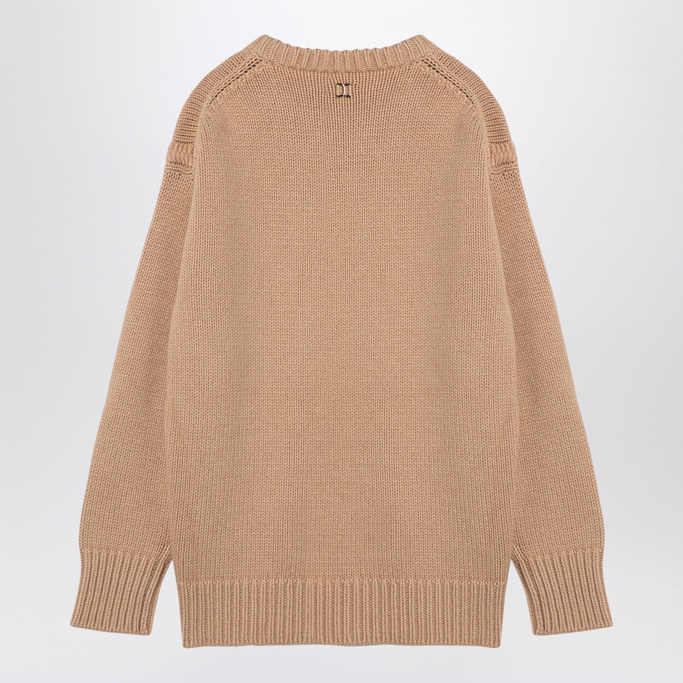Chloe Nude Cashmere And Cotton Oversize Jumper Women