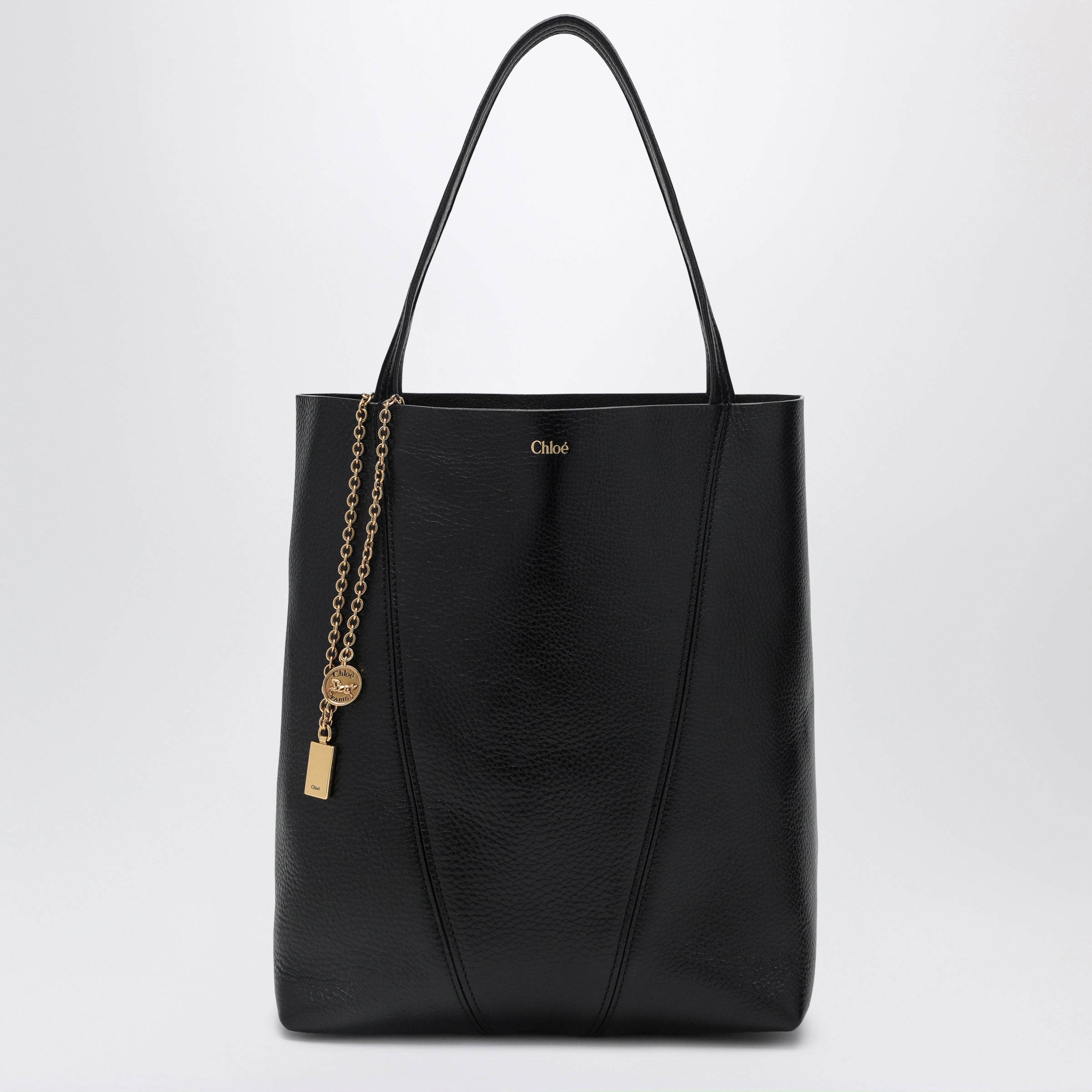 Chloe Chloe Spin Black Medium Tote Bag Women