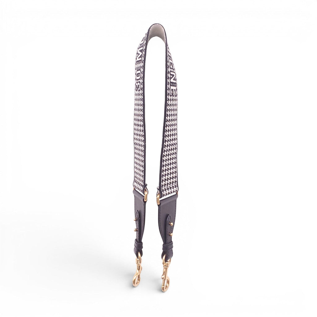 CHRISTIAN DIOR HOUNDSTOOTH PURSE STRAP