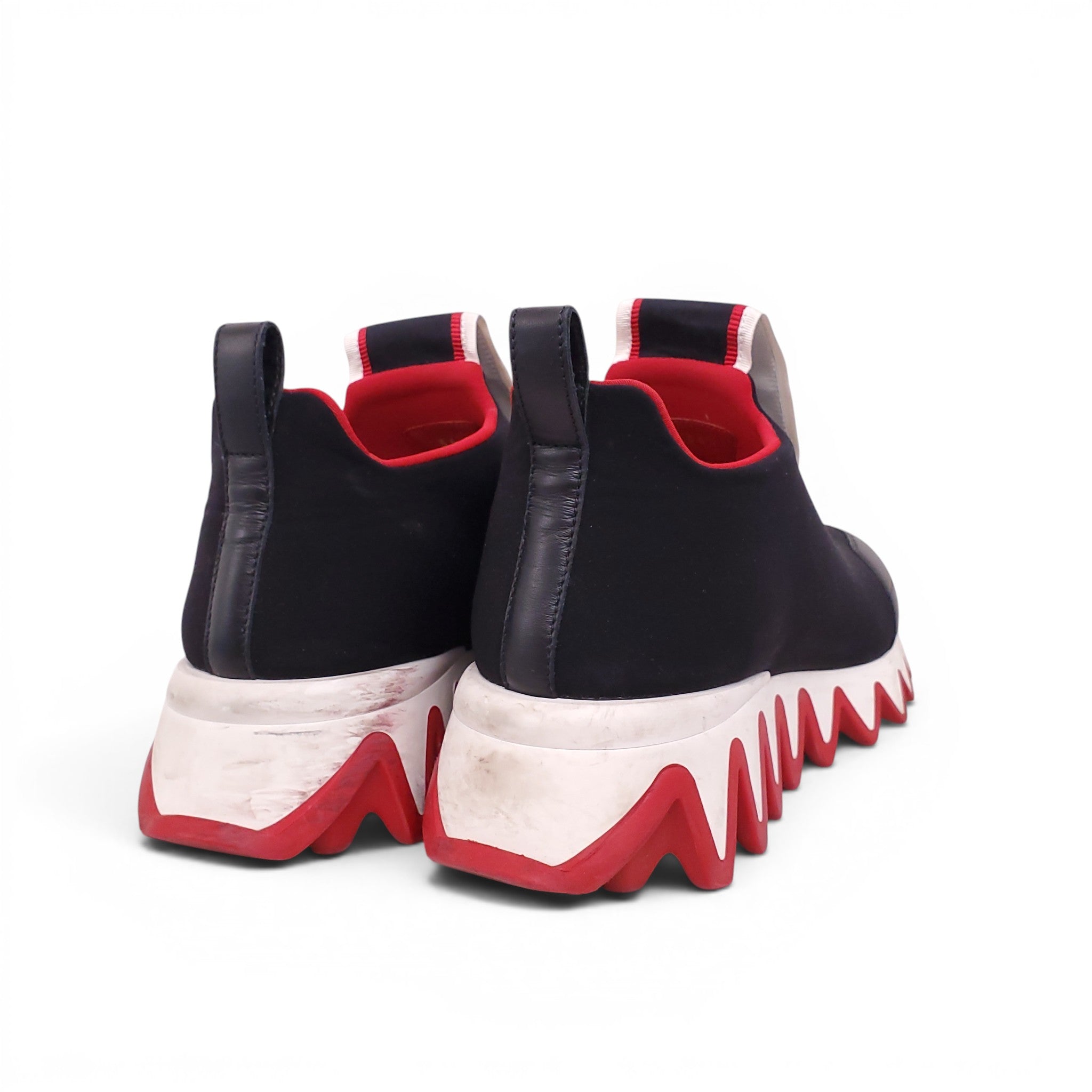 CHRISTIAN LOUBOUTIN TIKETA RUN FLAT SNEAKERS - SIZE 36.5