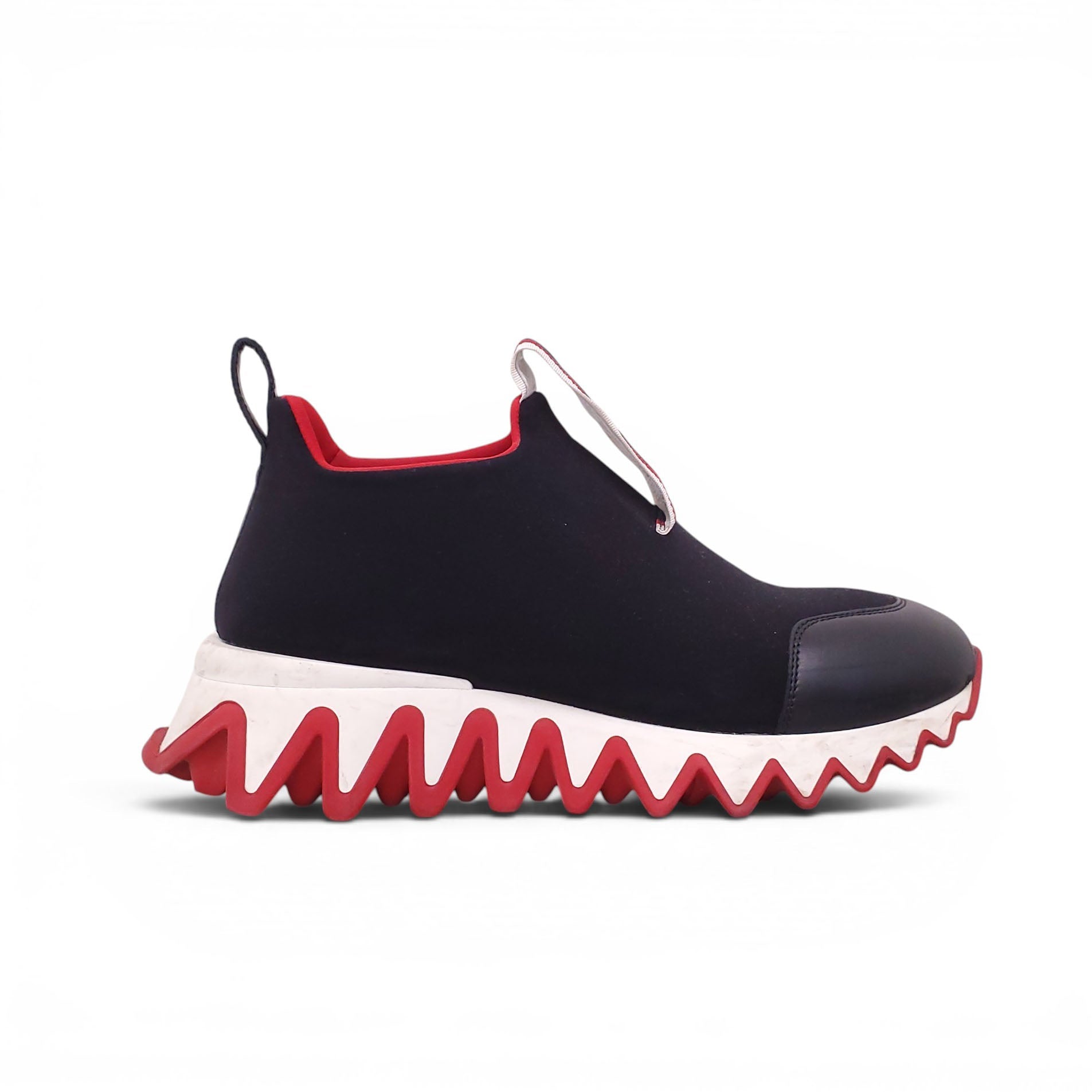 CHRISTIAN LOUBOUTIN TIKETA RUN FLAT SNEAKERS - SIZE 36.5