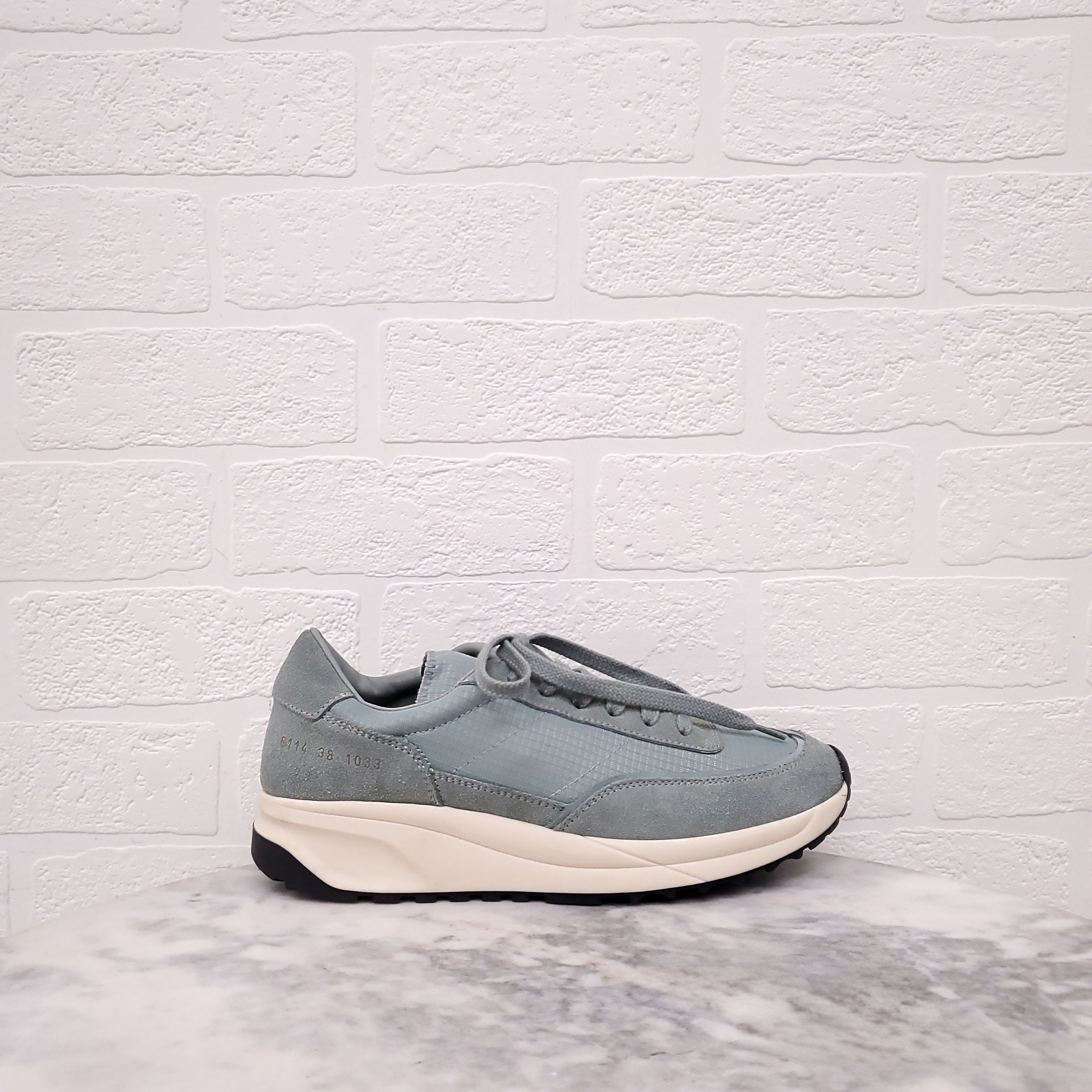 COMMON PROJECTS TURQUOISE SNEAKERS - SIZE 38