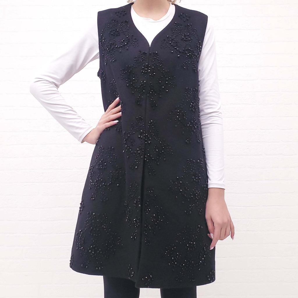 CO SEQUIN VEST - SIZE S