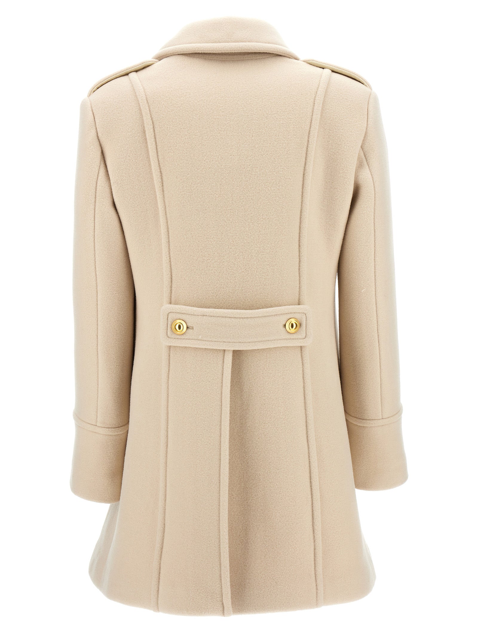 Tom Ford Women Single-Breasted Wool Coat