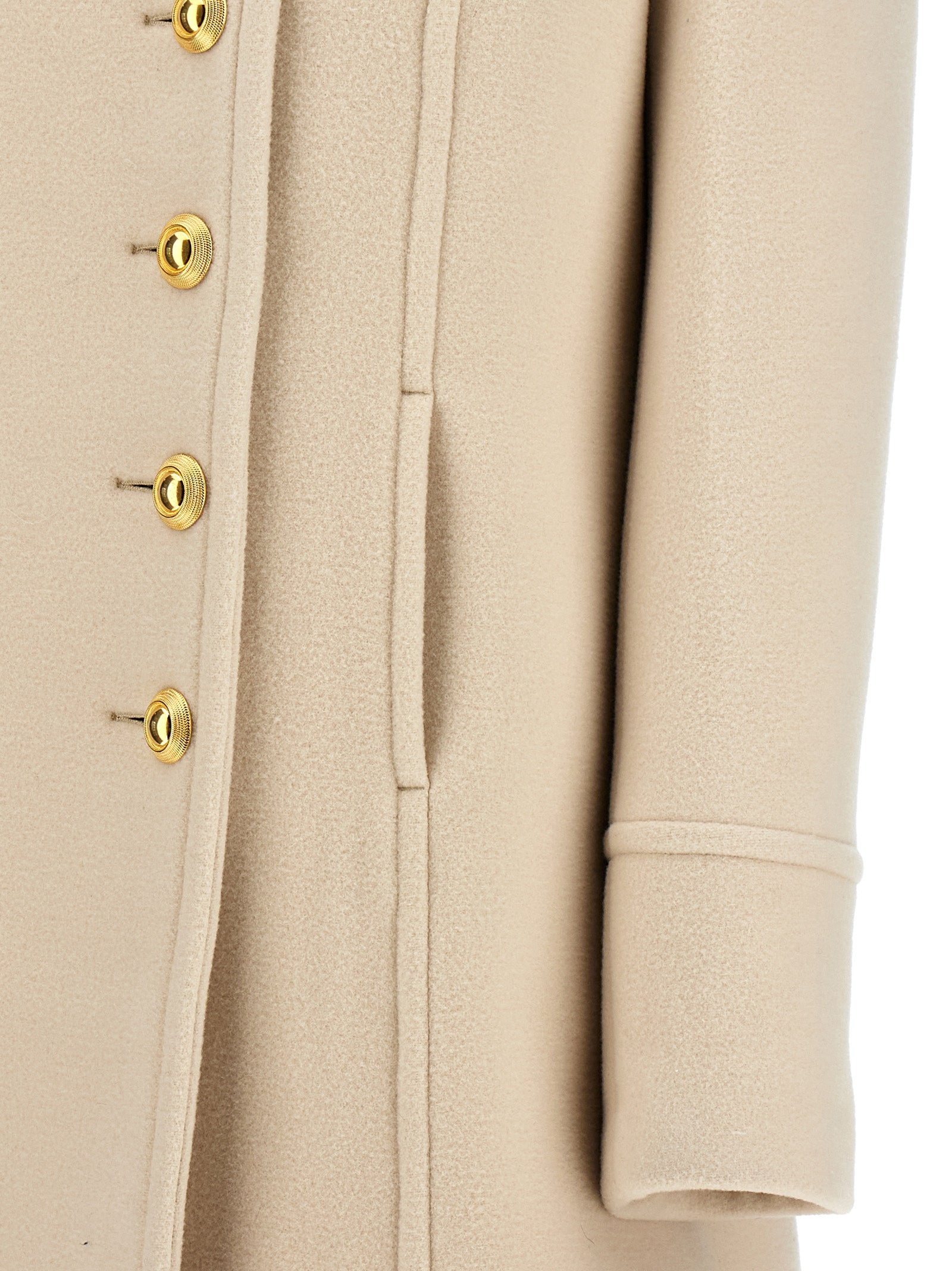 Tom Ford Women Single-Breasted Wool Coat