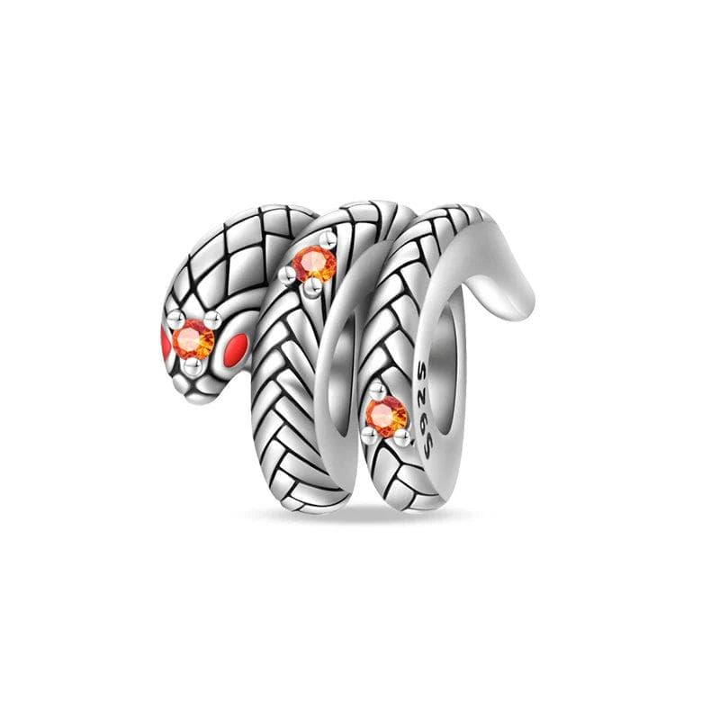 Curled Snake Charm