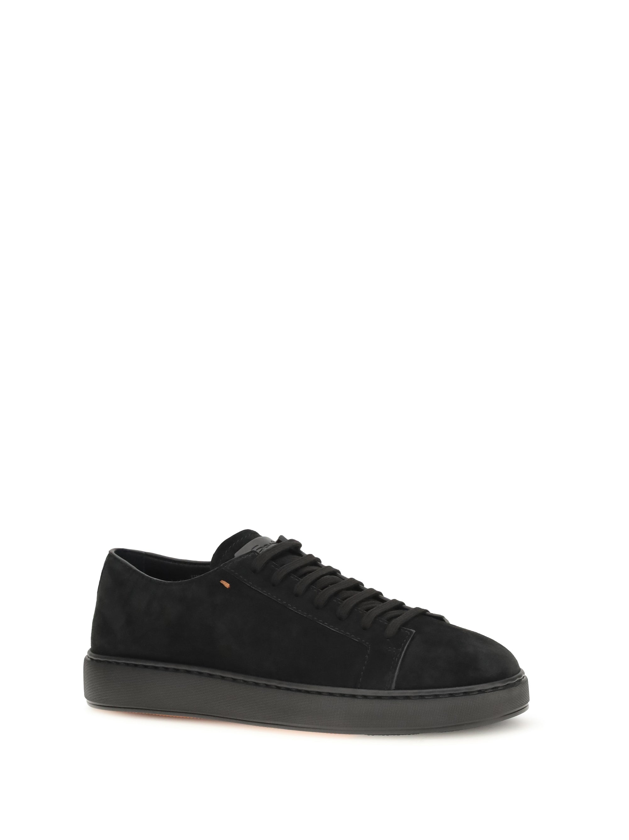 Santoni Men Suede Sneakers