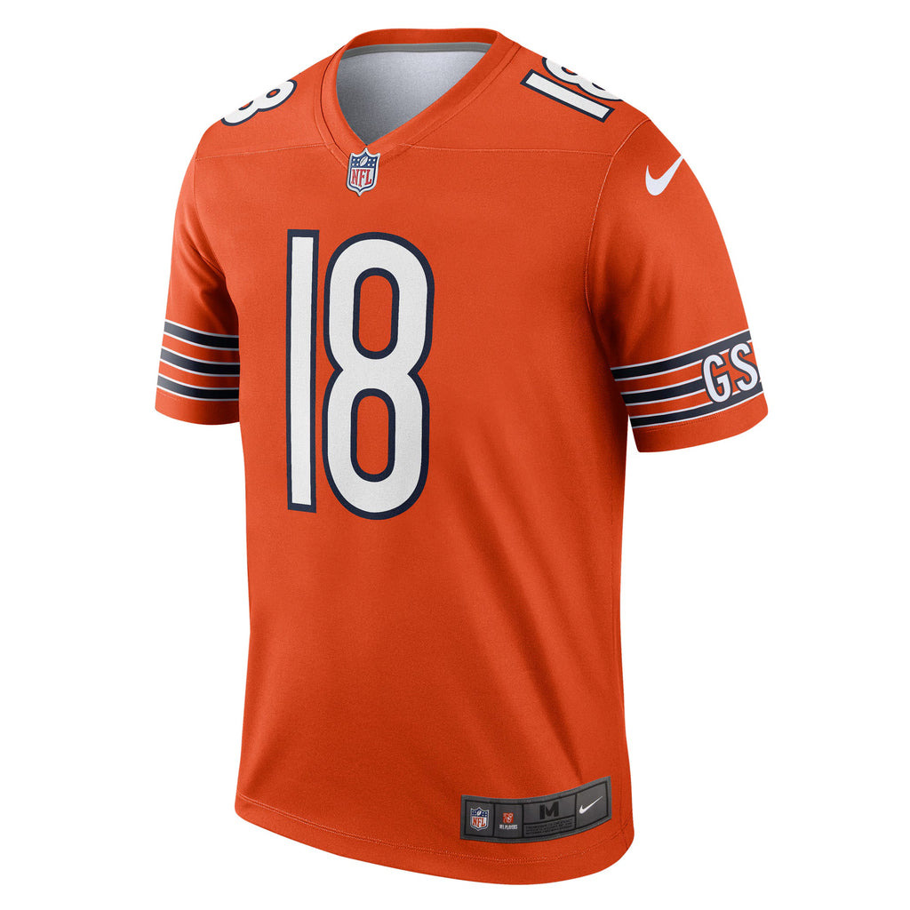 Chicago Bears Caleb Williams Orange Legend Player Performance Top