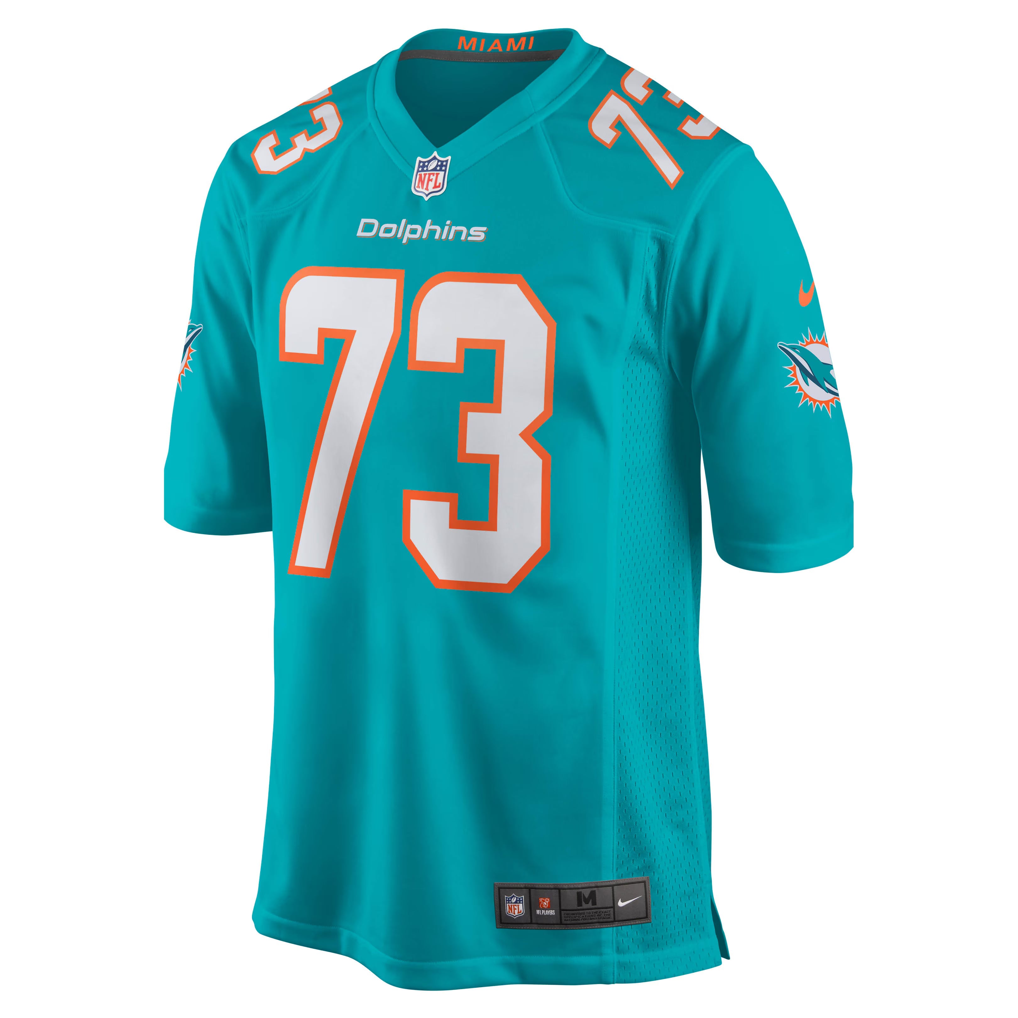 Miami Dolphins Austin Jackson Aqua Game Jersey
