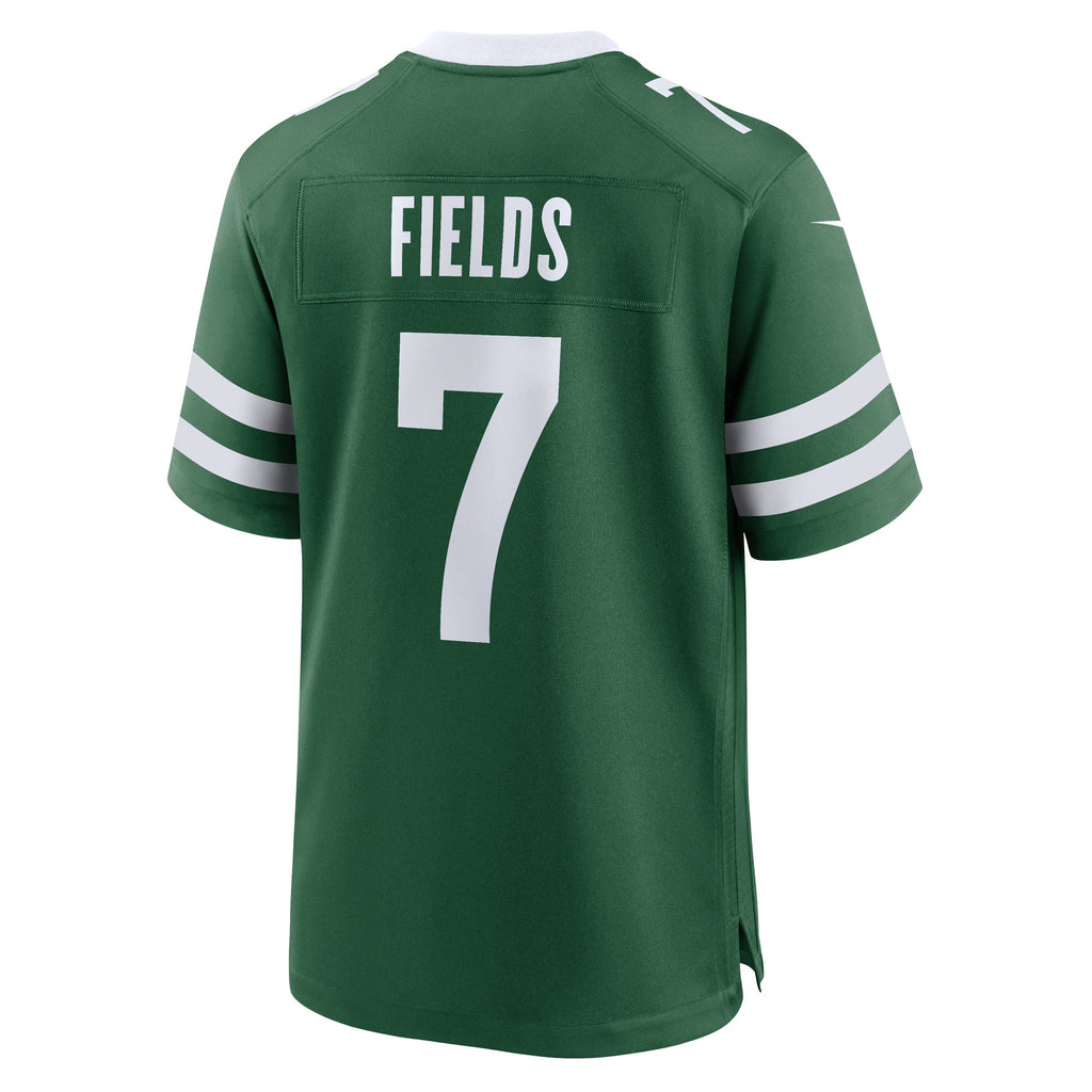 New York Jets Justin Fields Legacy Green Game Player Jersey