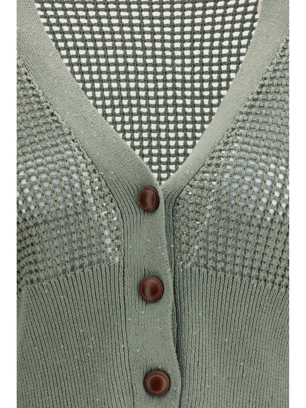 Brunello Cucinelli Women Sequined Mesh Cardigan