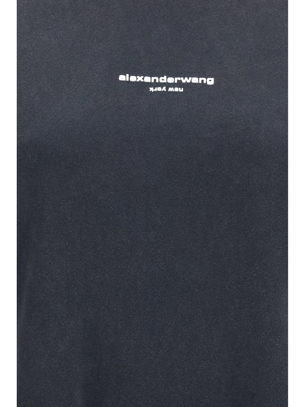 Alexander Wang Women Short-Sleeve T-Shirt With Central Logo Print